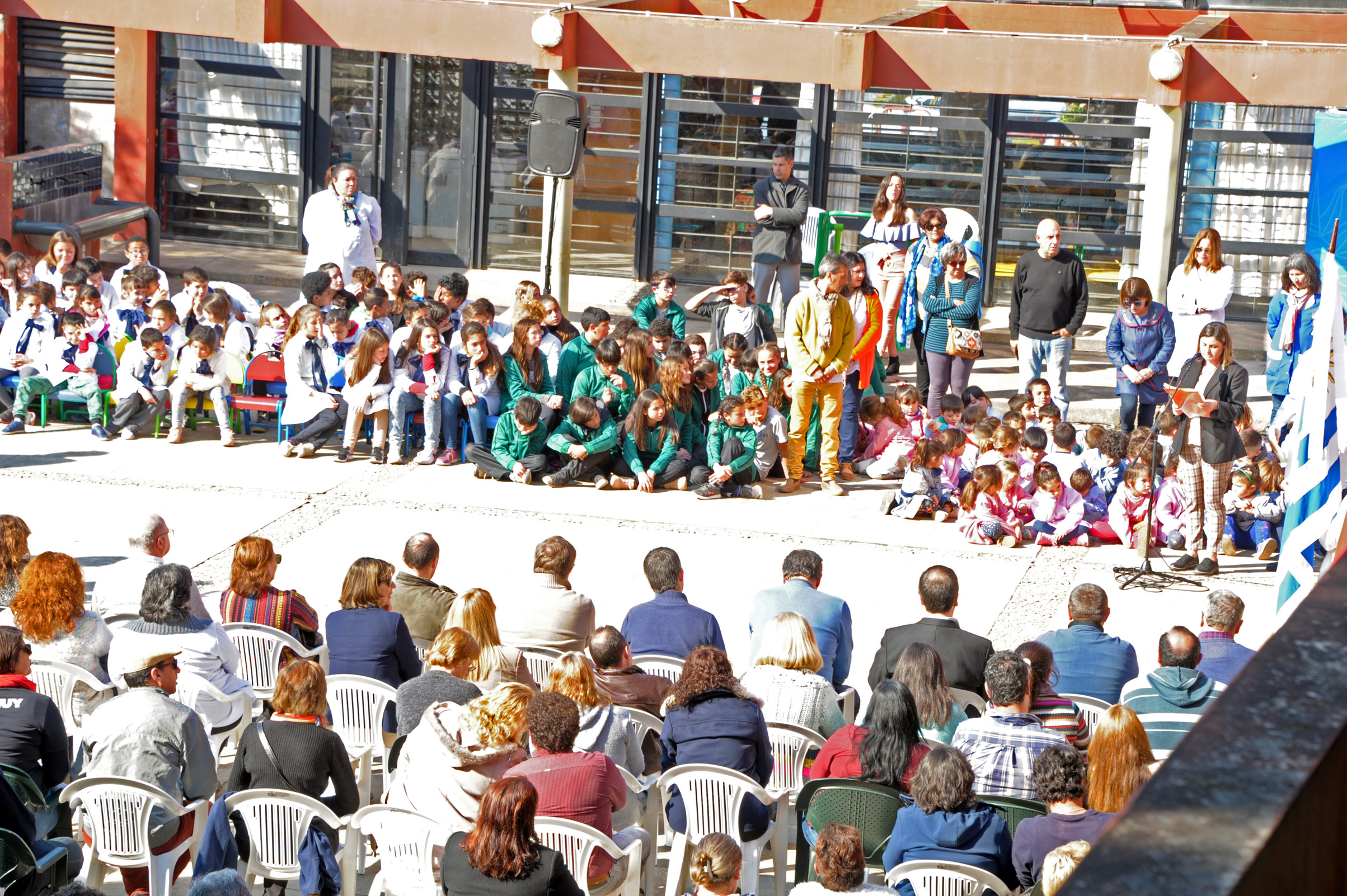 Acto en Centro Educativo Asociado (CEA) de la Barra del Chuy