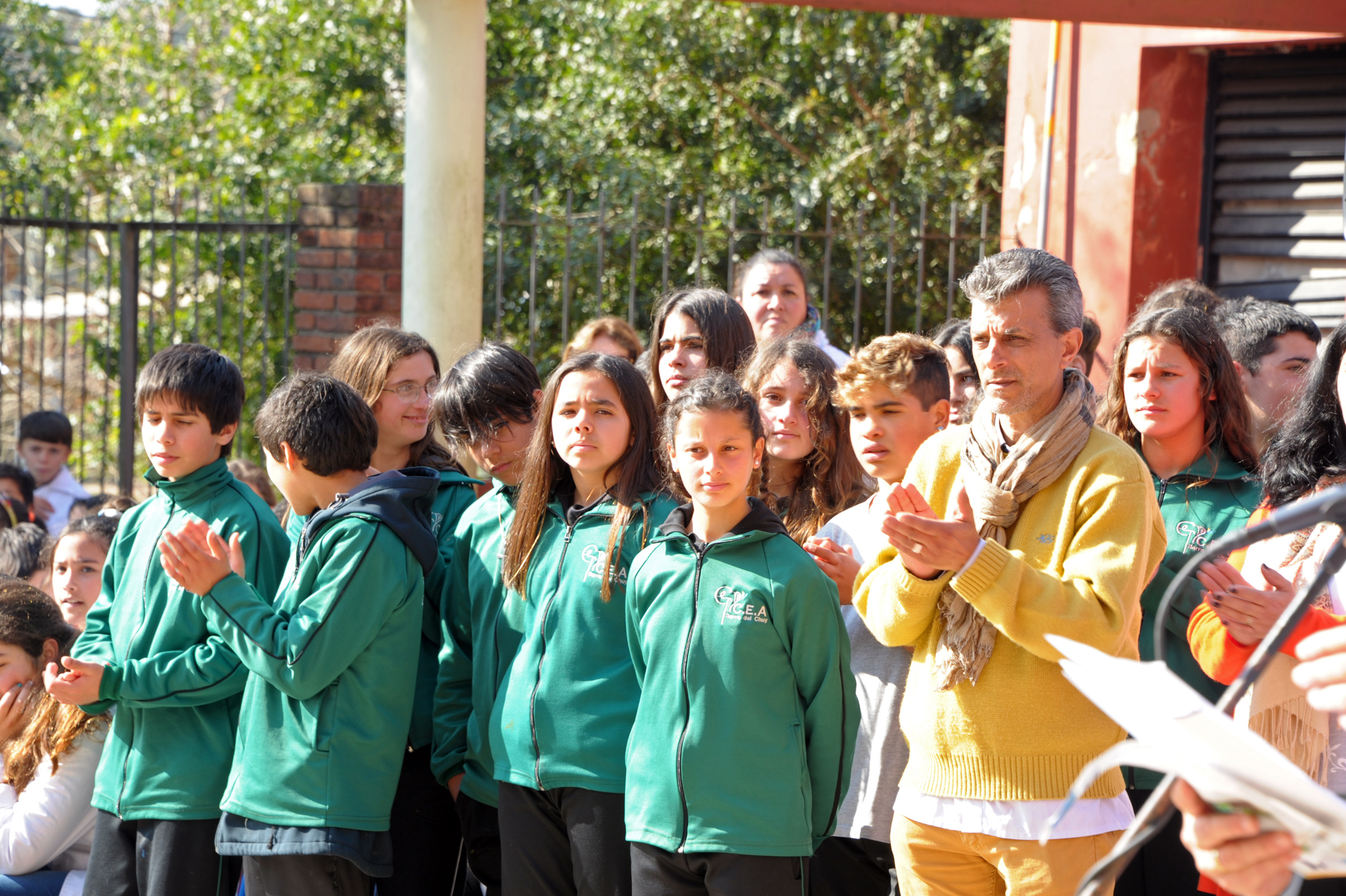 Acto en Centro Educativo Asociado (CEA) de la Barra del Chuy