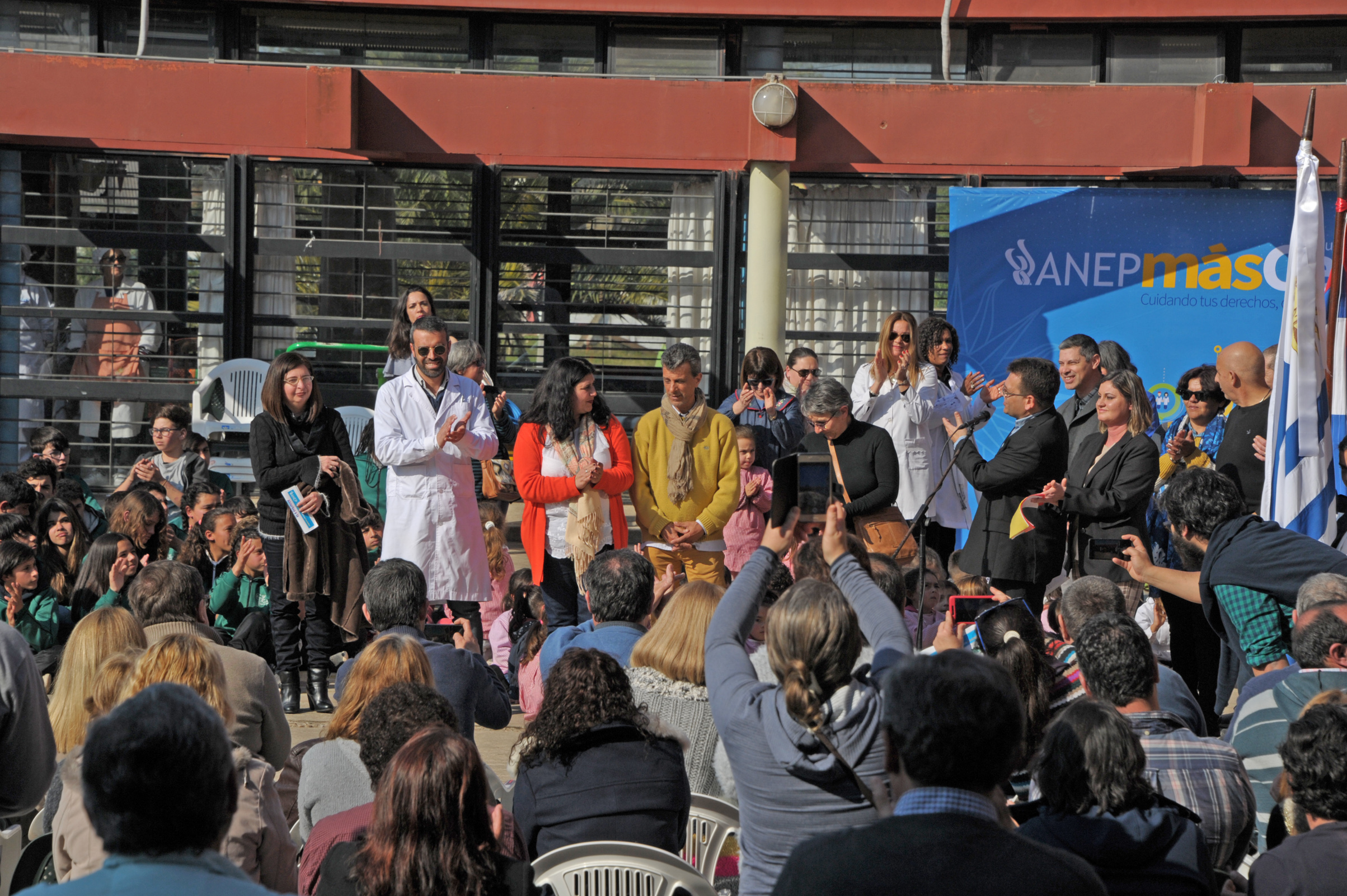 Acto en Centro Educativo Asociado (CEA) de la Barra del Chuy