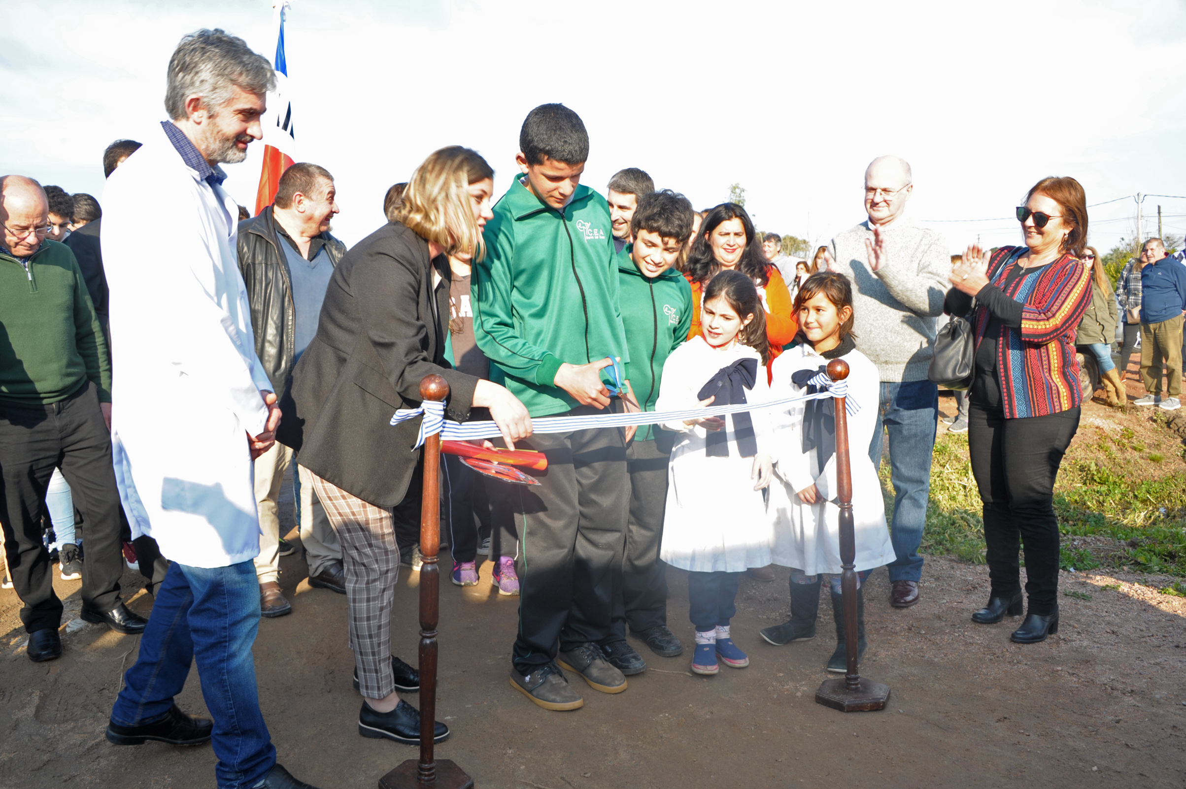 Acto en Centro Educativo Asociado (CEA) de la Barra del Chuy