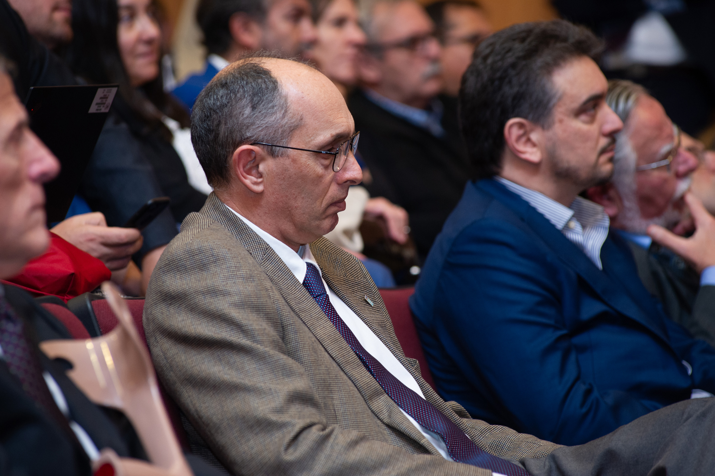 Presidente de UTE, Gonzalo Casaravilla, presente entre los asistentes