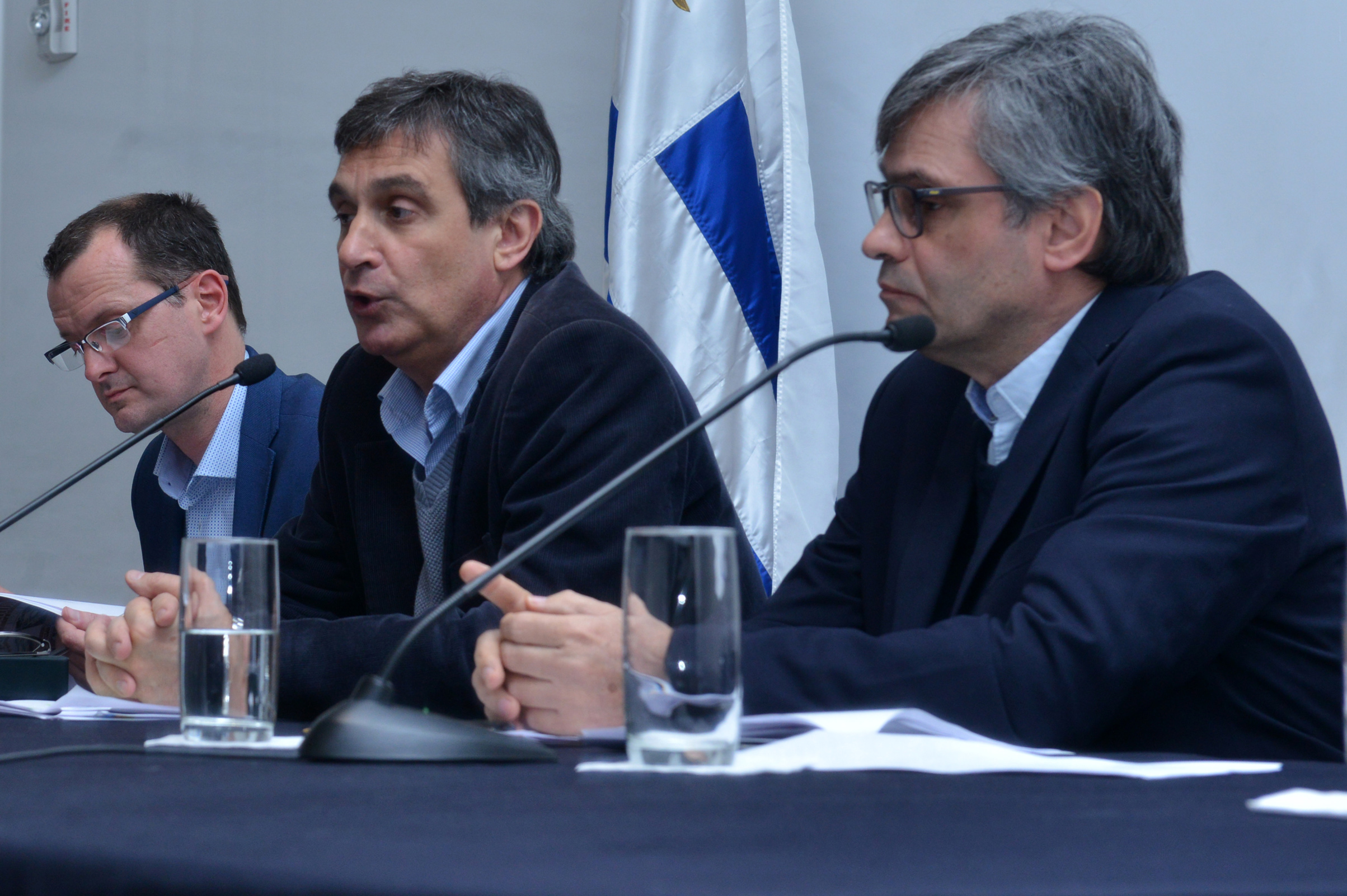 Director de la OPP, Álvaro García, haciendo uso de la palabra