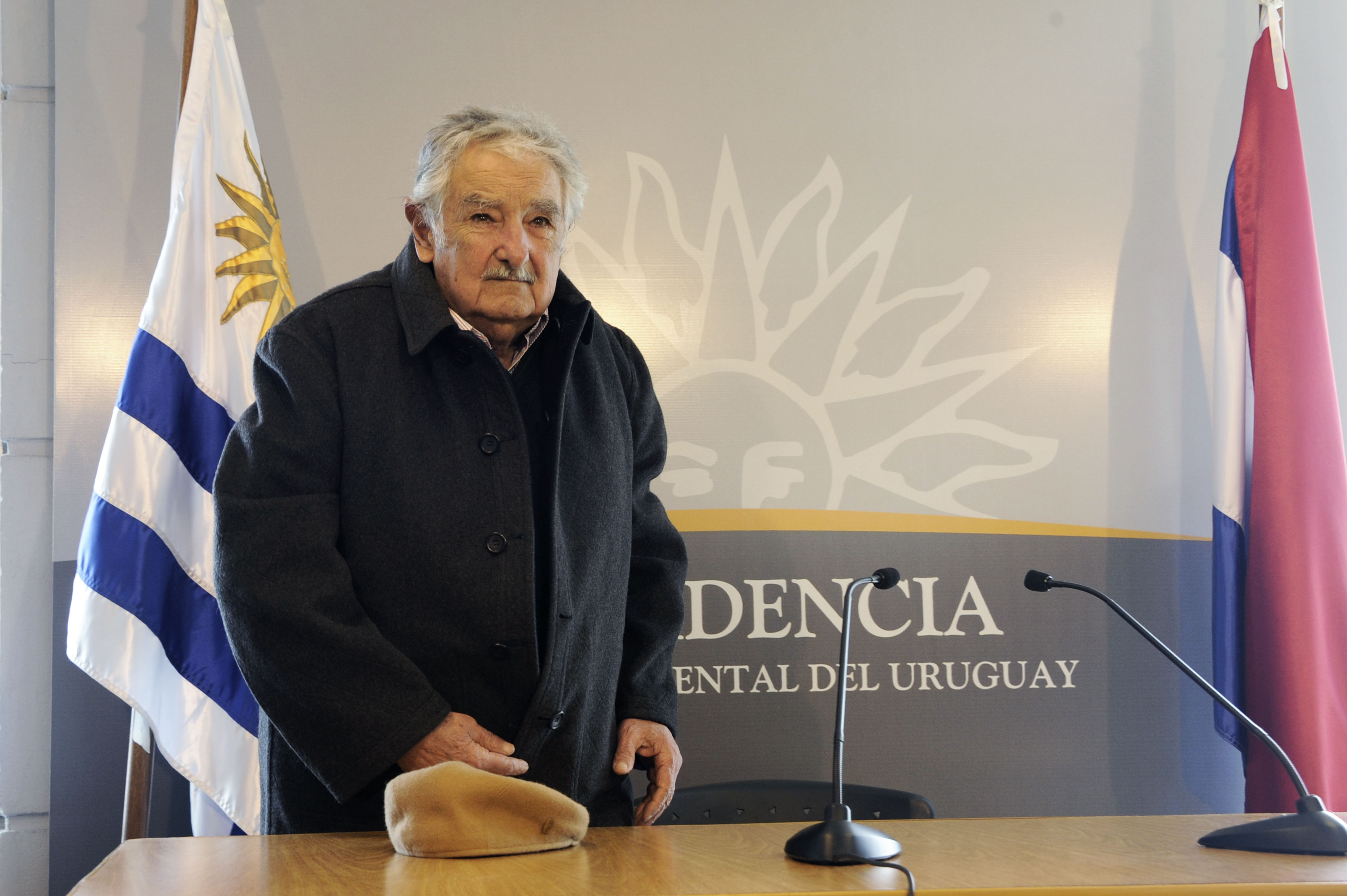 Conferencia de prensa del exmandatario José Mujica