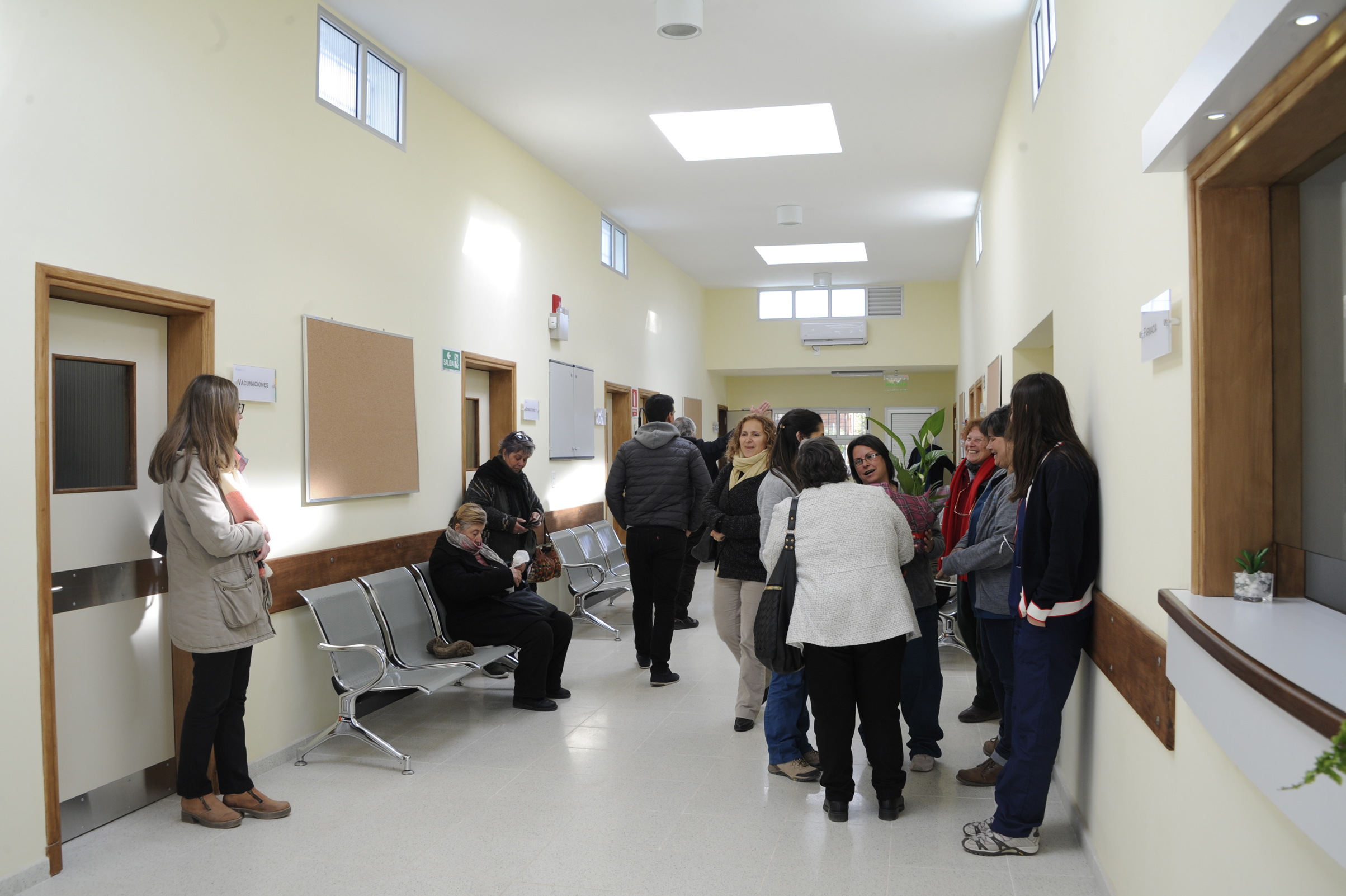 Inauguración de policlínica de la localidad de Santa Rosa, en Canelones