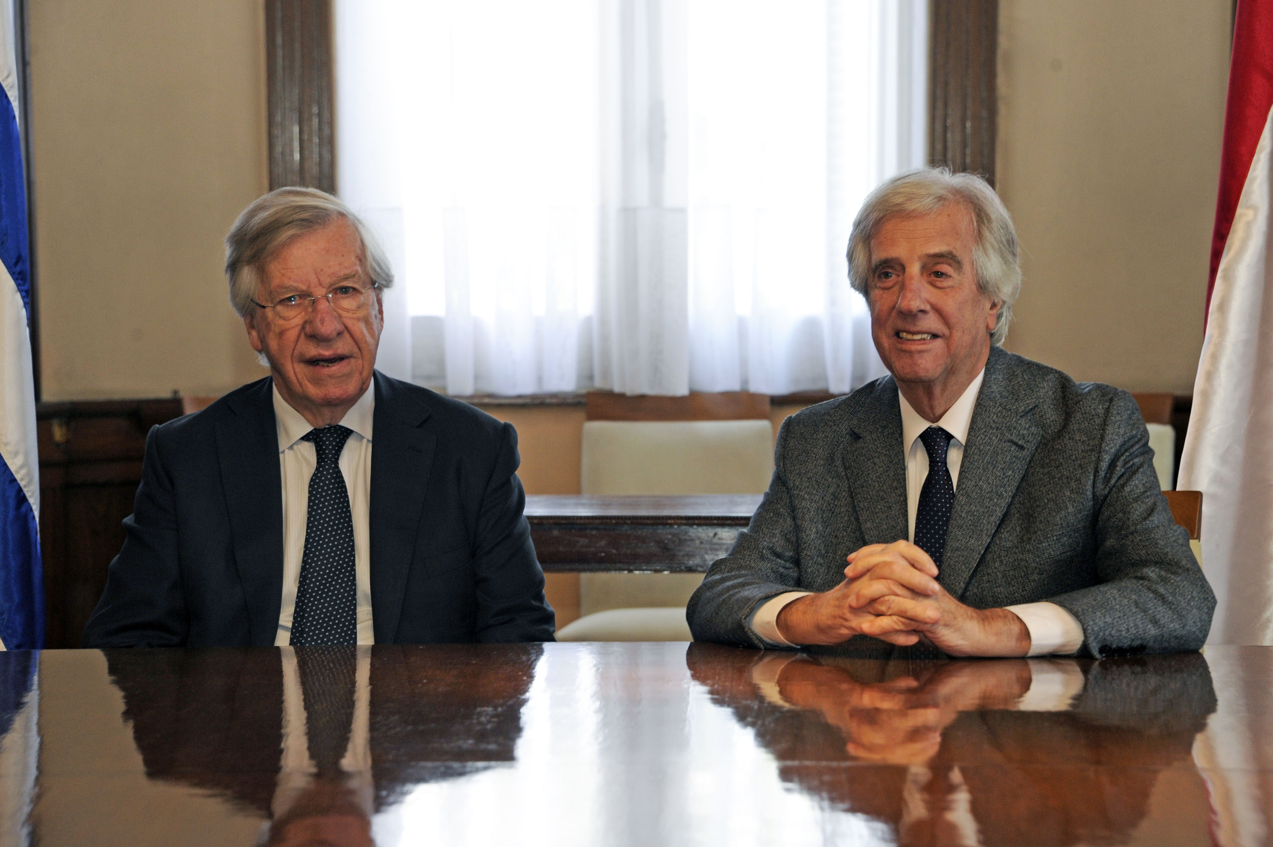 Presidente Tabaré Vázquez se reunió con autoridades de UPM