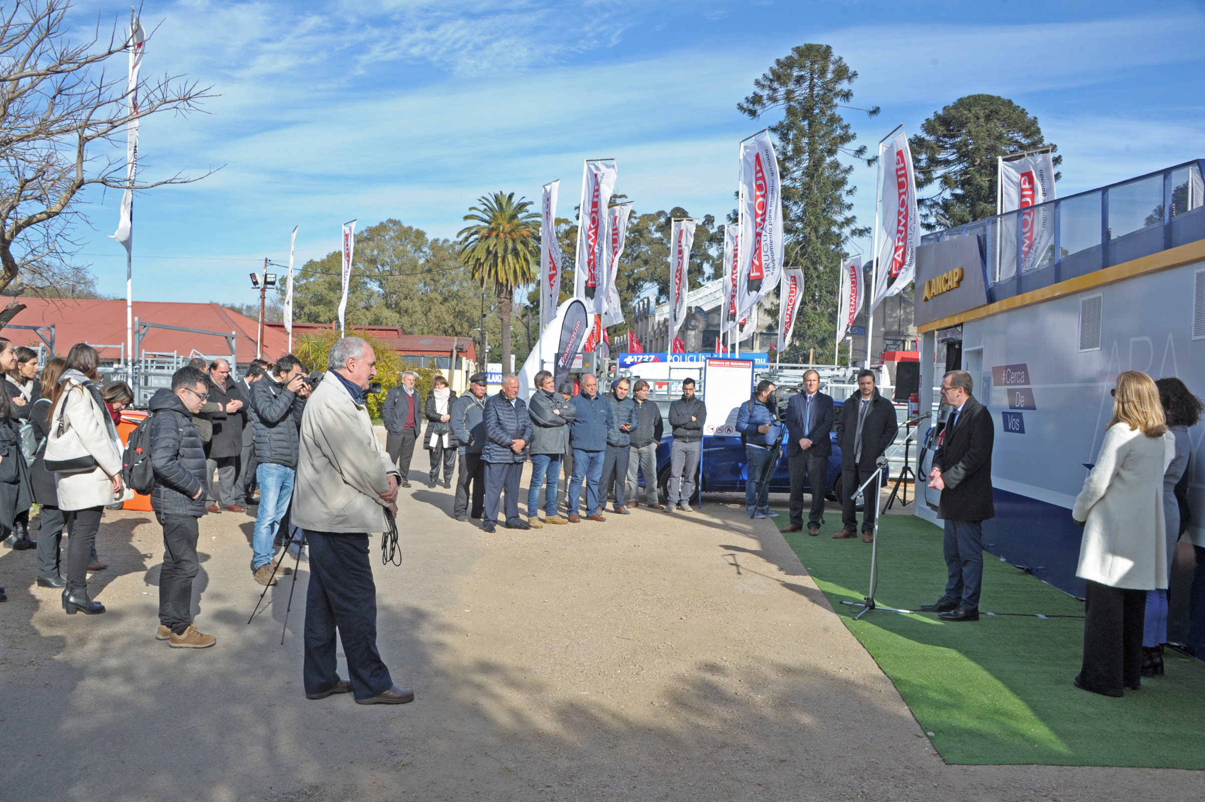 Presentación de la nueva estación remota de ANCAP