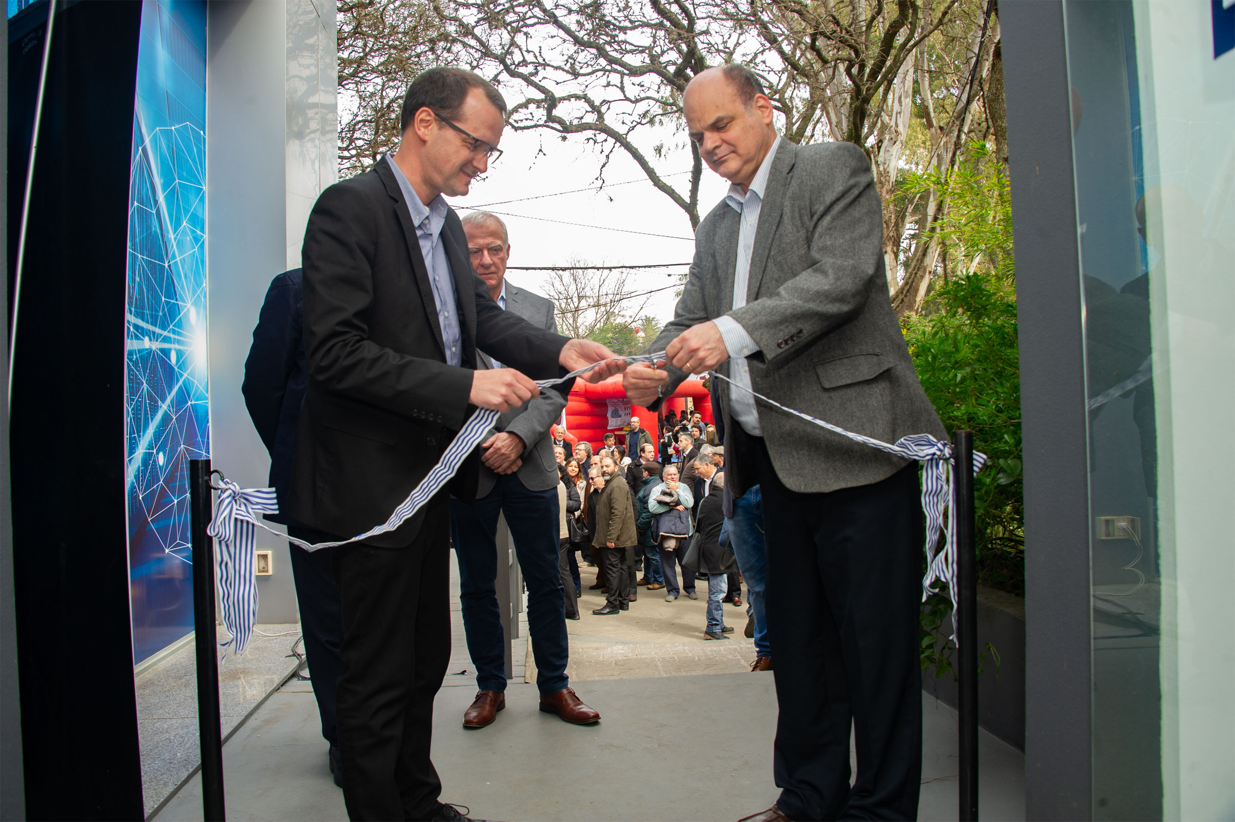 Inauguración del estand de Antel en Expo Prado