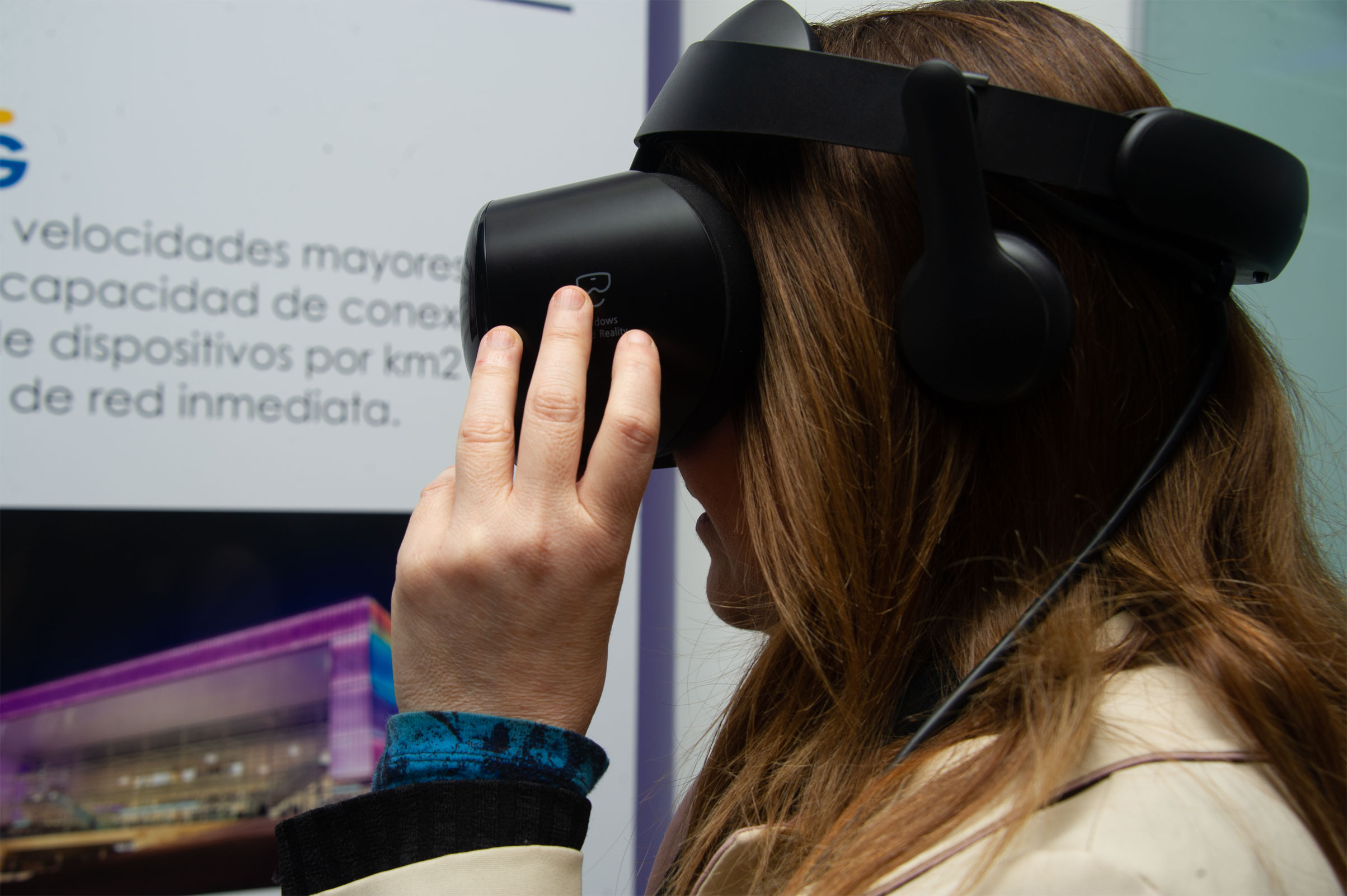 Inauguración del estand de Antel en Expo Prado