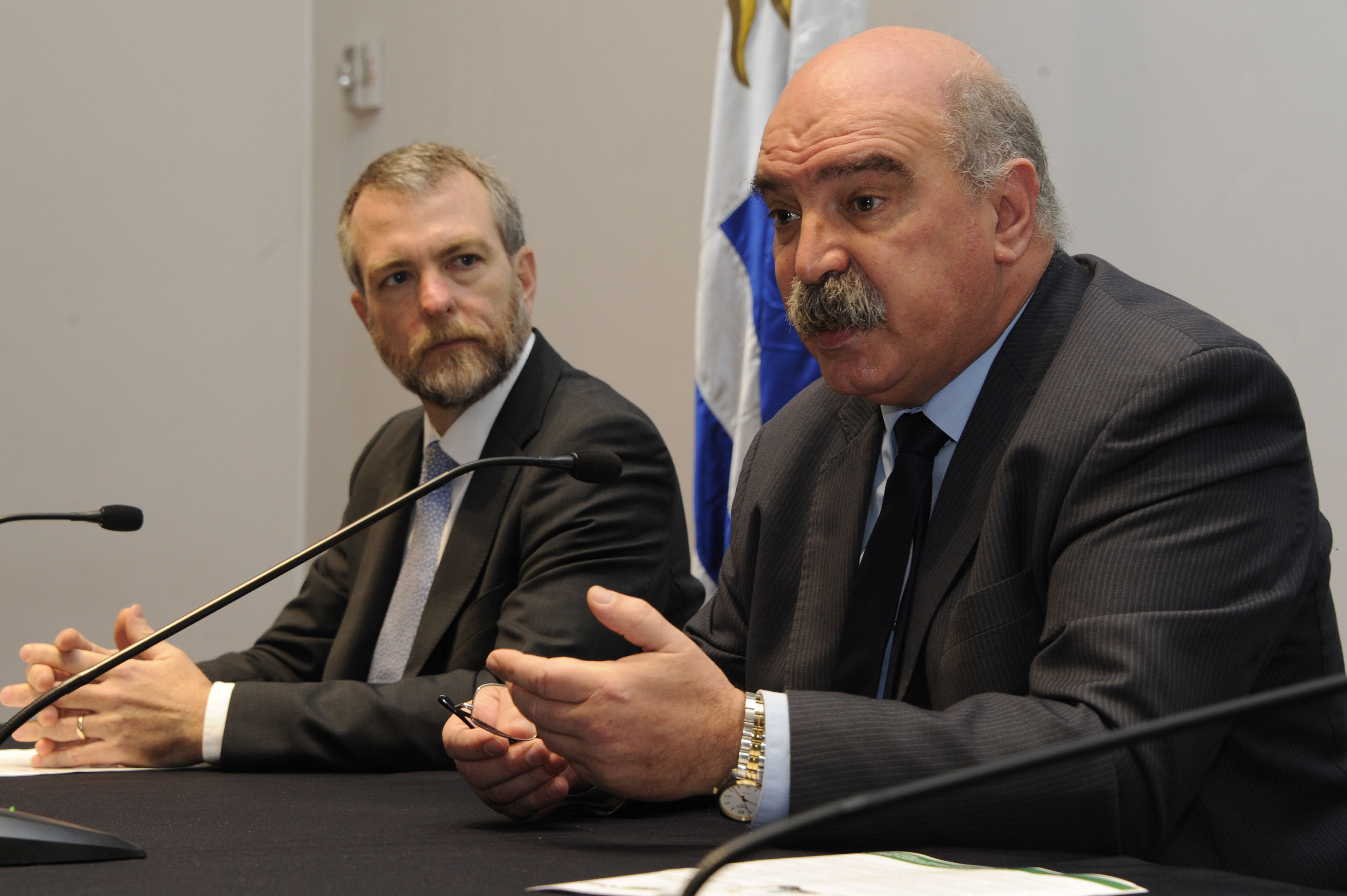 Morgan Doyle y Pedro Apesteguía