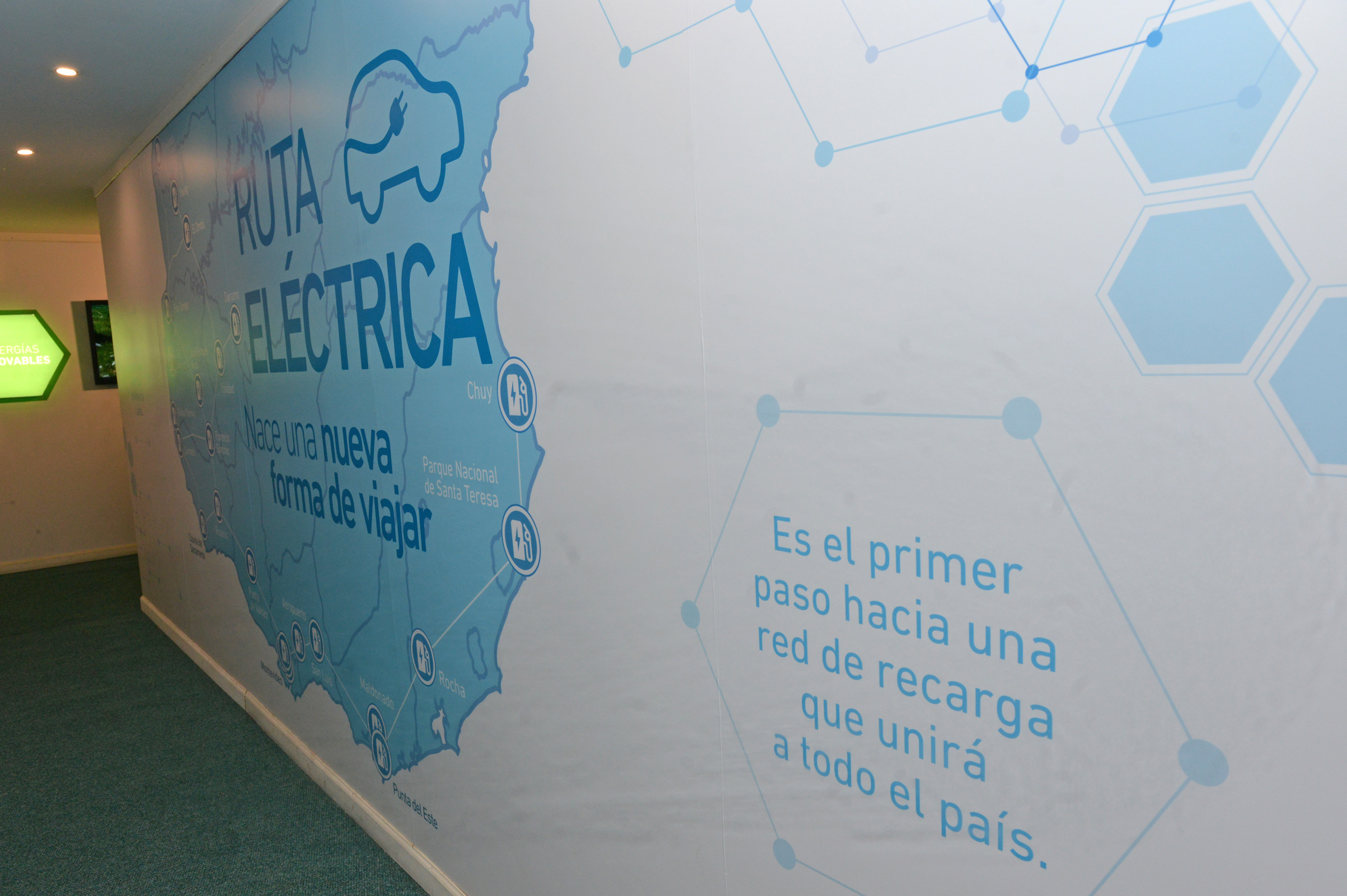 UTE inauguró su estand en la Expo Prado 2019