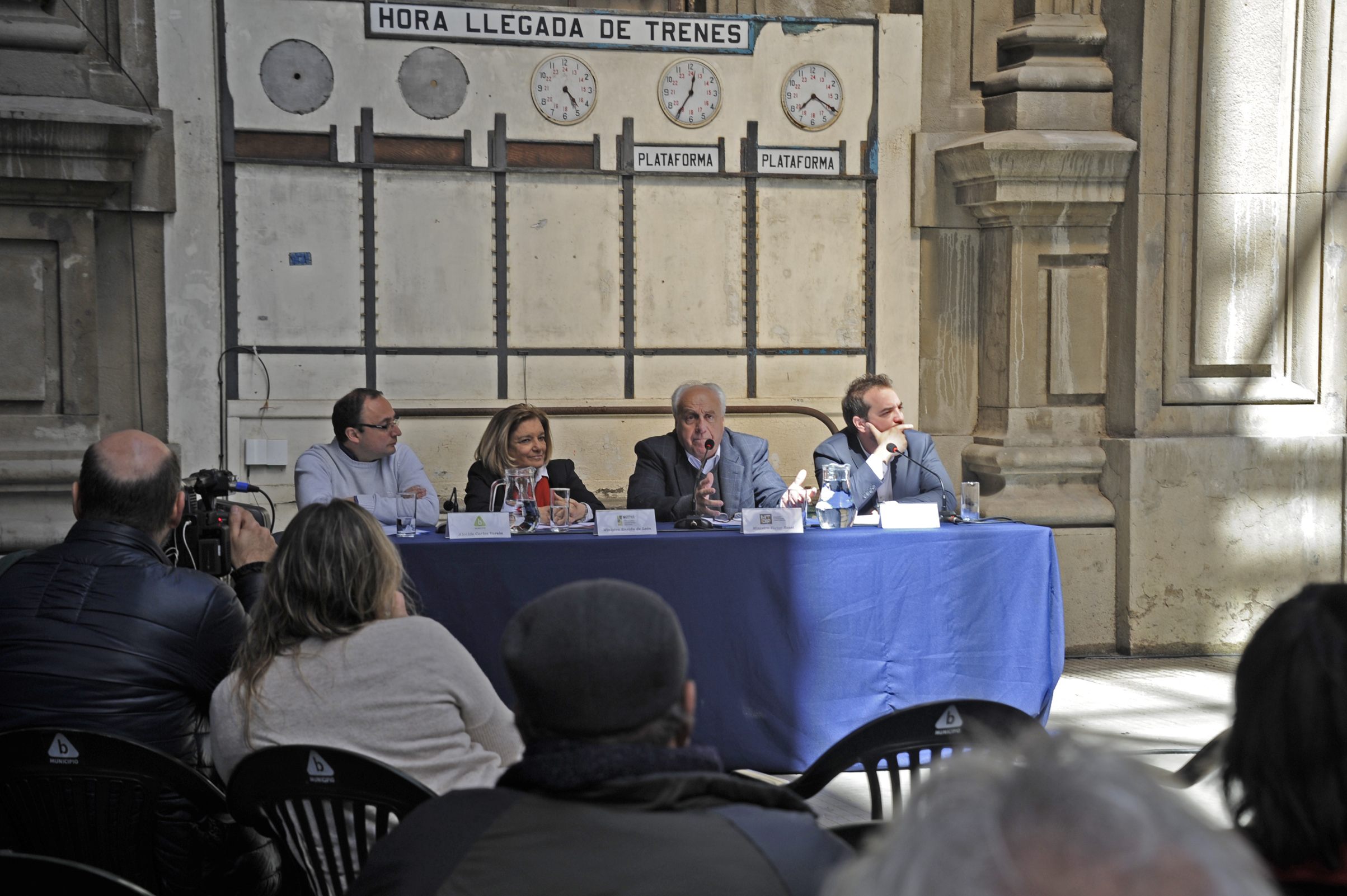 Carlos Varela, Eneida de León, Víctor Rossi y Christian Di Candia