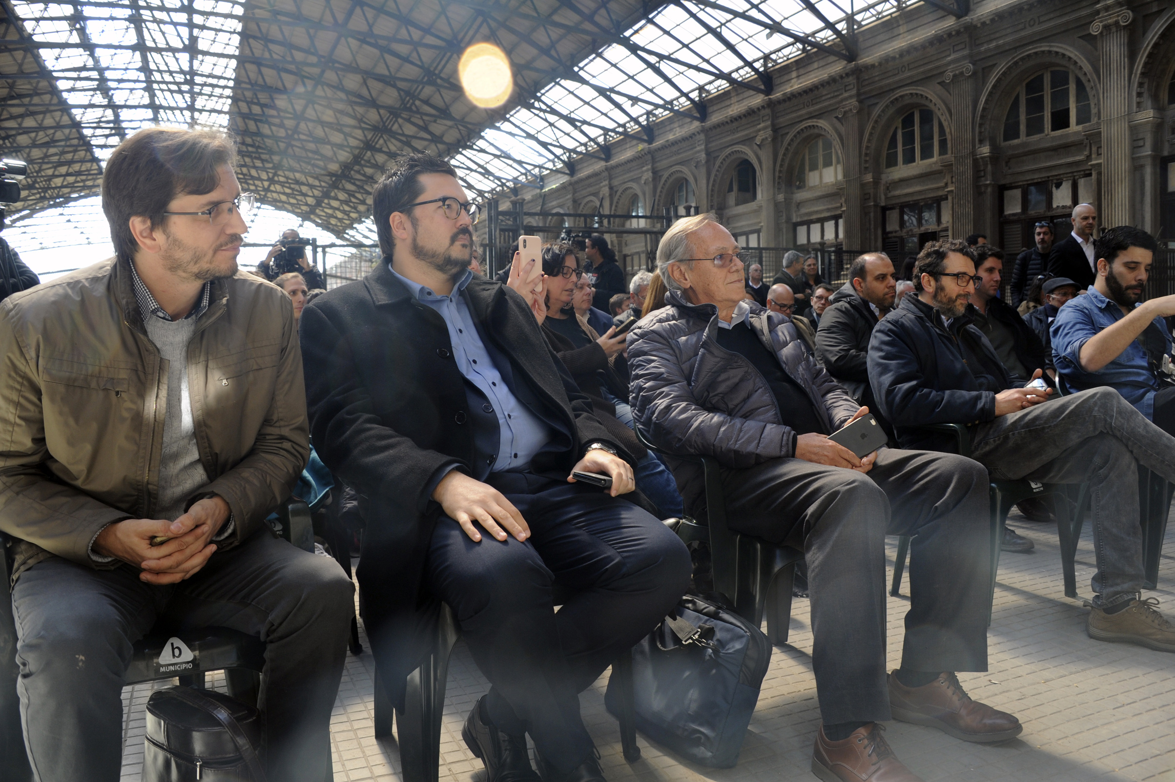 Asistentes a la conferencia