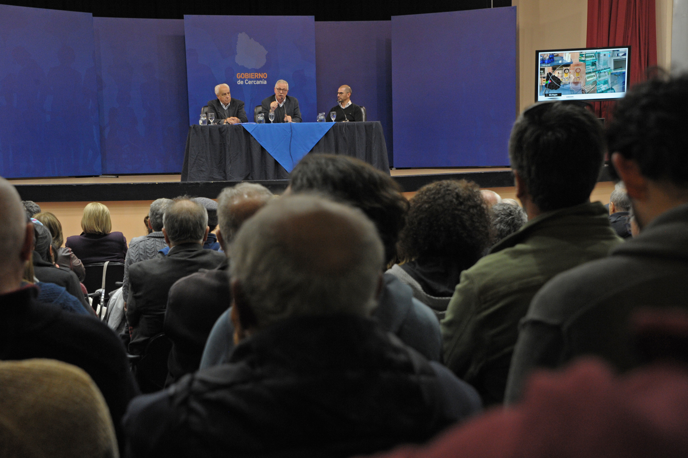 Gobierno de Cercanía, conferencia de prensa de rendición de cuentas, Canelones