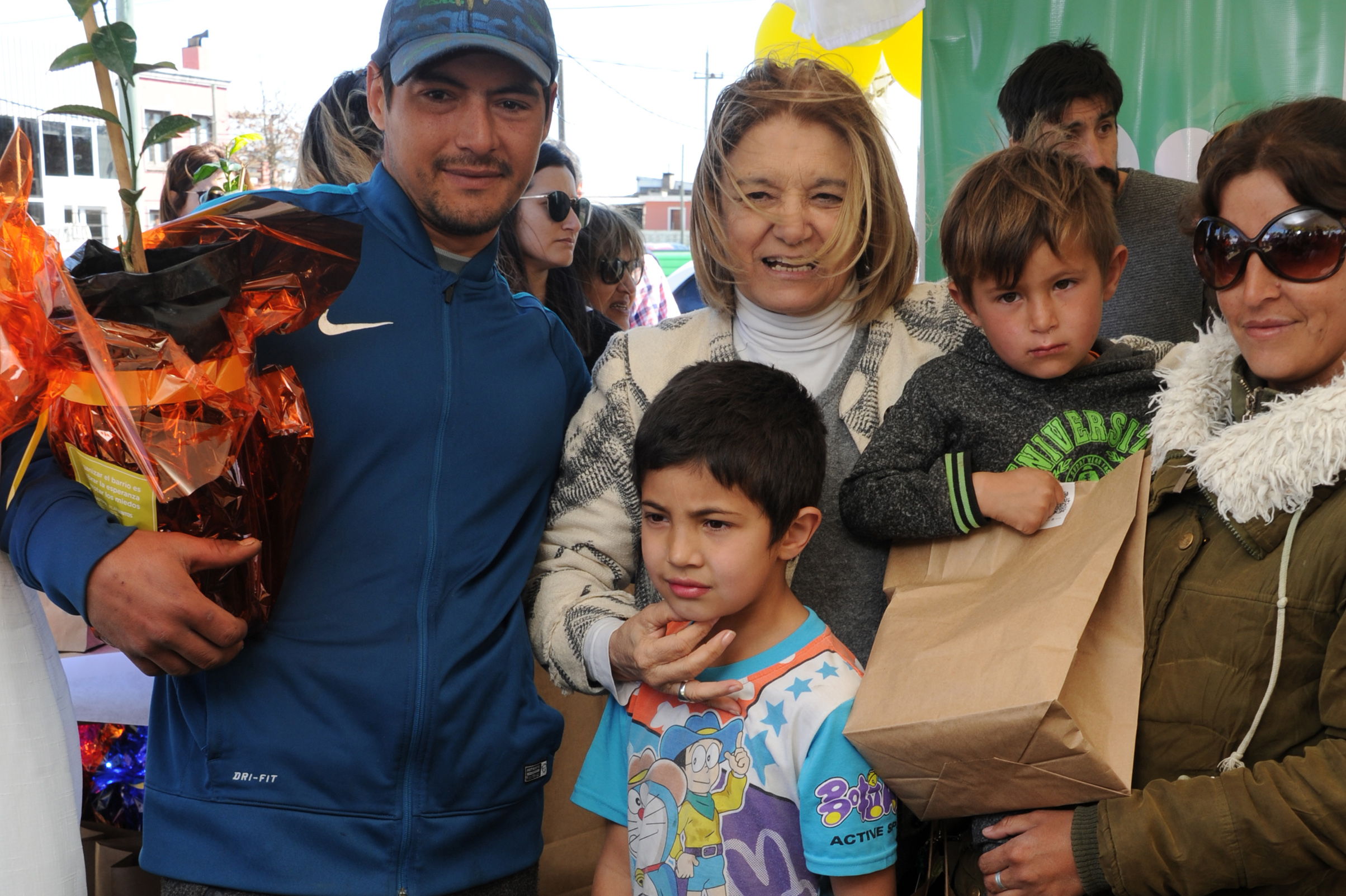 Entrega de viviendas en barrio Esperanza, San Carlos