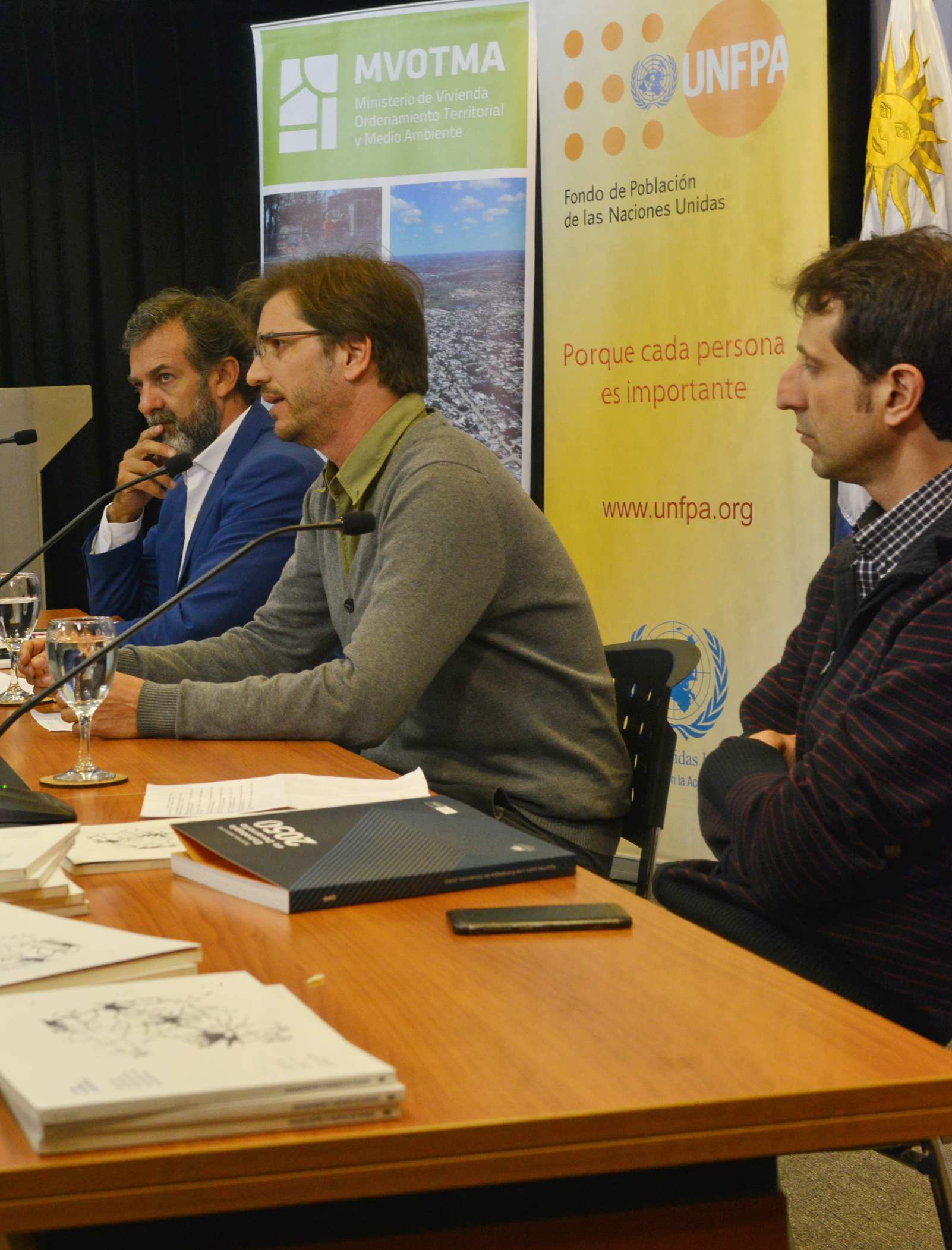 Conferencia de presentación de publicación realizada por Naciones Unidas, OPP y Ministerio de Vivienda