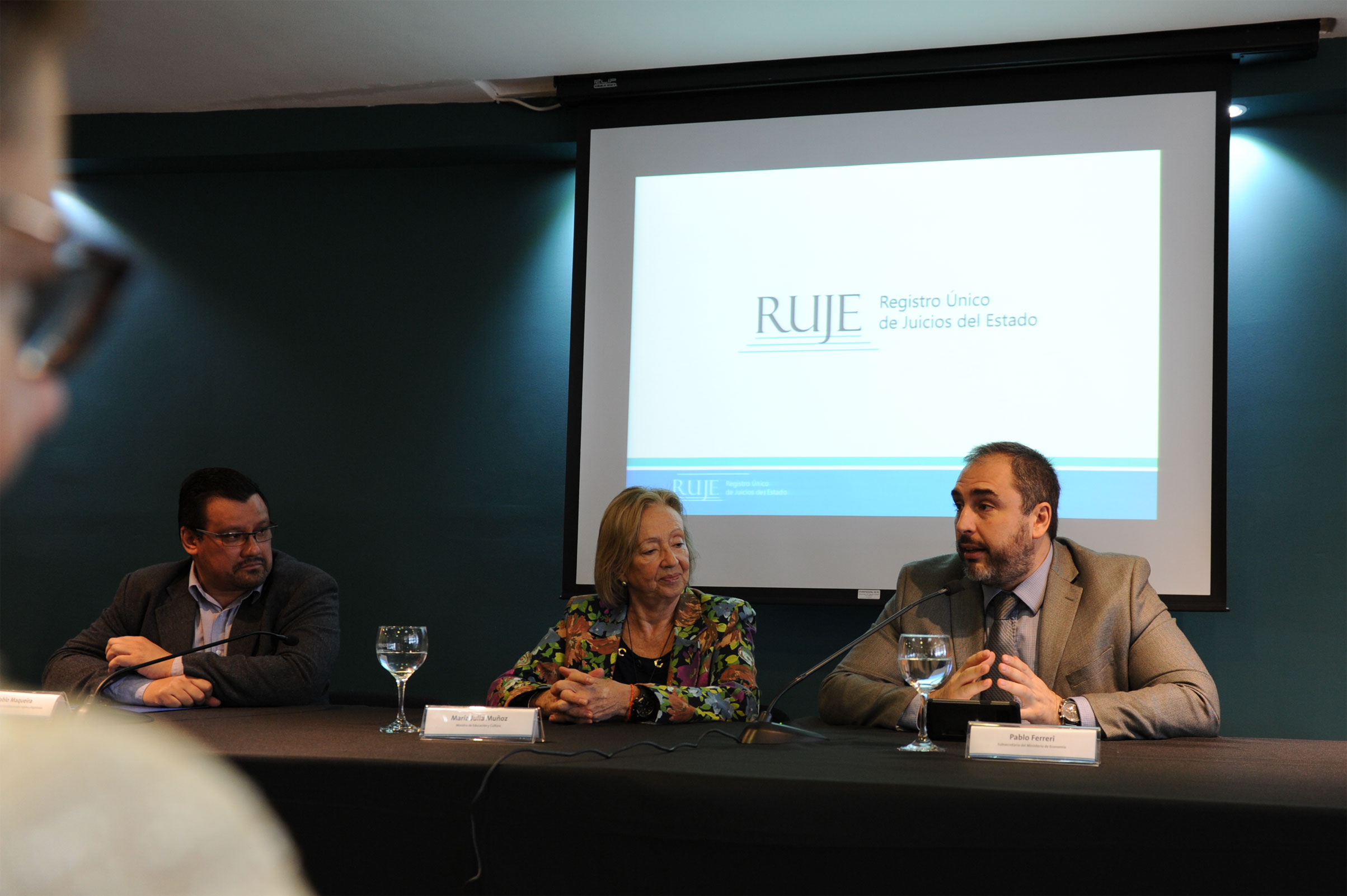 Presentación del Registro Único de Juicios del Estado (RUJE)