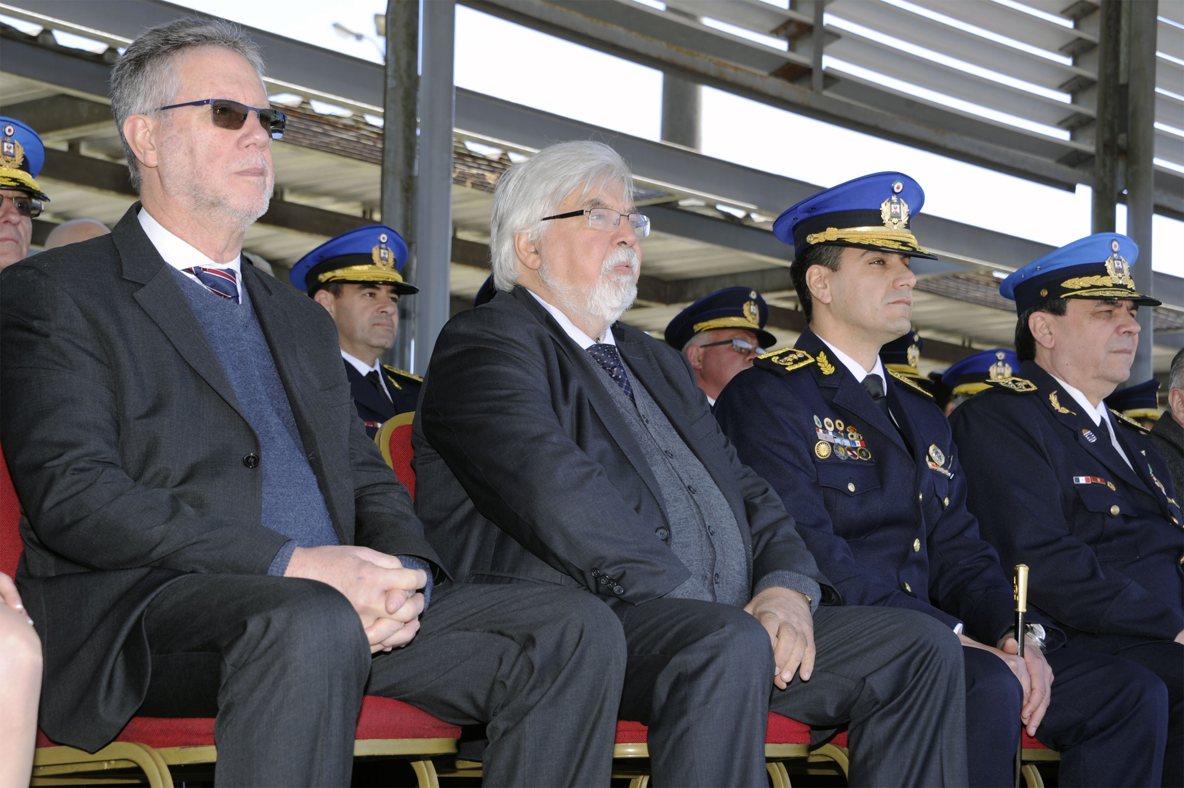 Acto de egresados de escuela policial