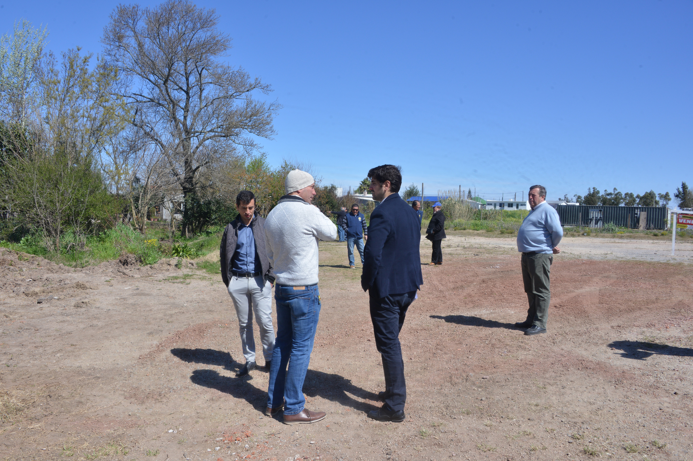 Santiago Soto, subdirector de la Oficina de Planeamiento y Presupuesto, encabezó recorrida en el marco de actividades de Gobierno de Cercanía
