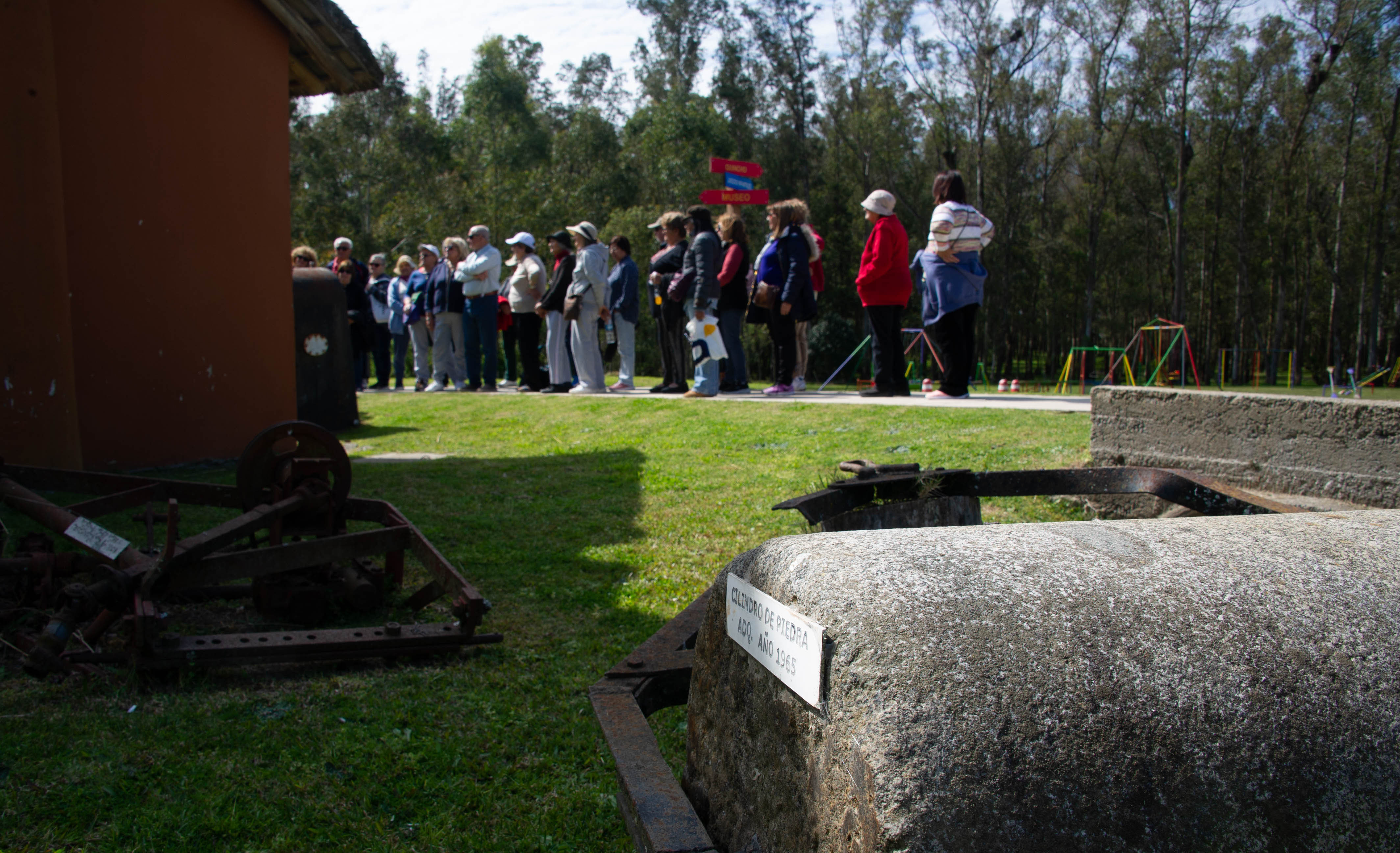 Visita a colonia de vacaciones de Raigón, departamento de San José