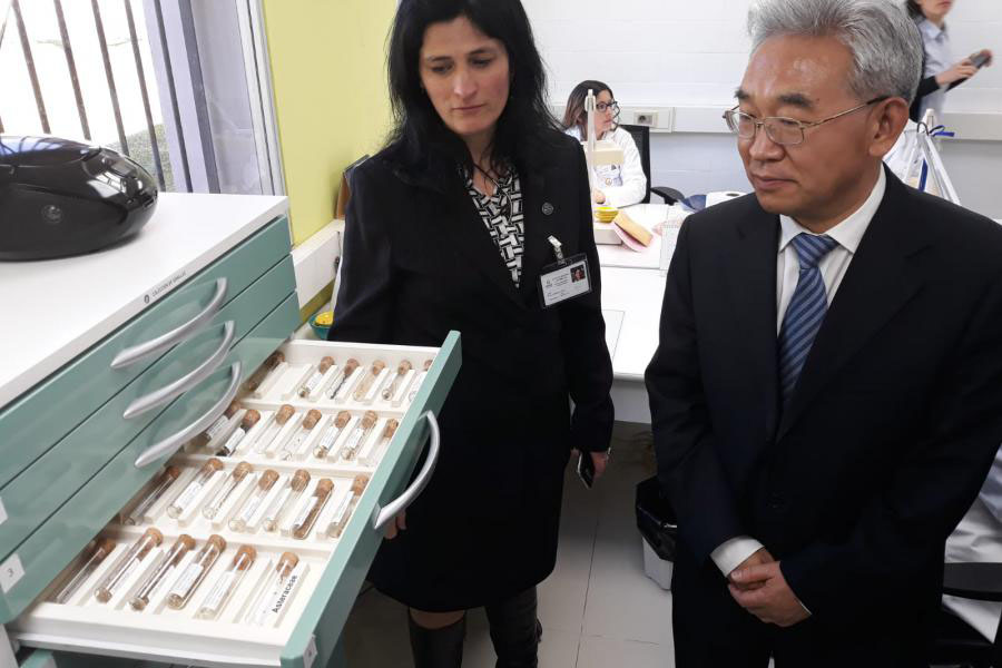 Ministro Benech recibió misión oficial de China encabezada por viceministro de Agricultura y Asuntos Rurales, Zhang Taolin
