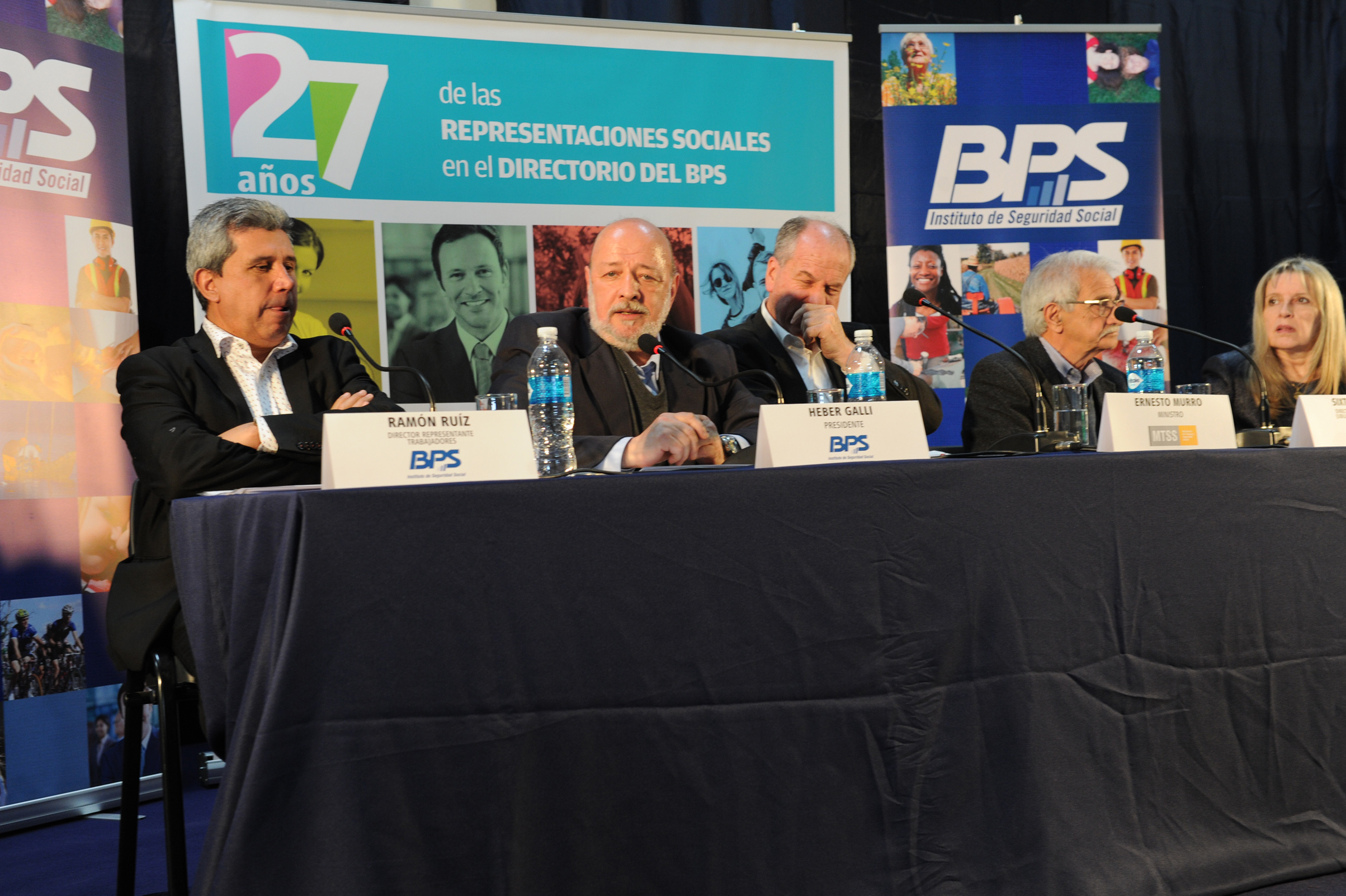 Conferencia en el marco de celebración de los 27 años de las representaciones sociales del BPS