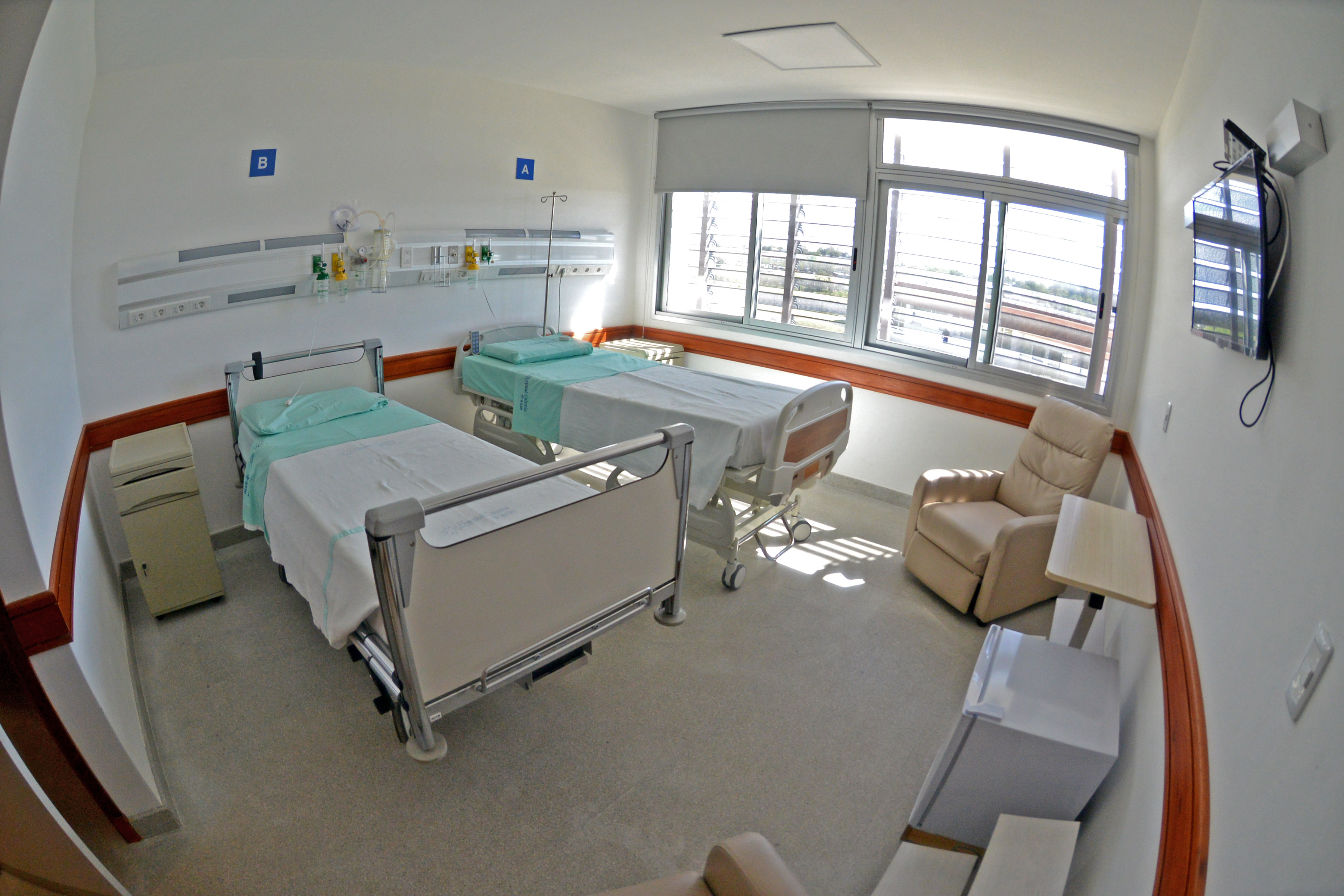 Instalaciones e infraestructura del nuevo hospital de Colonia