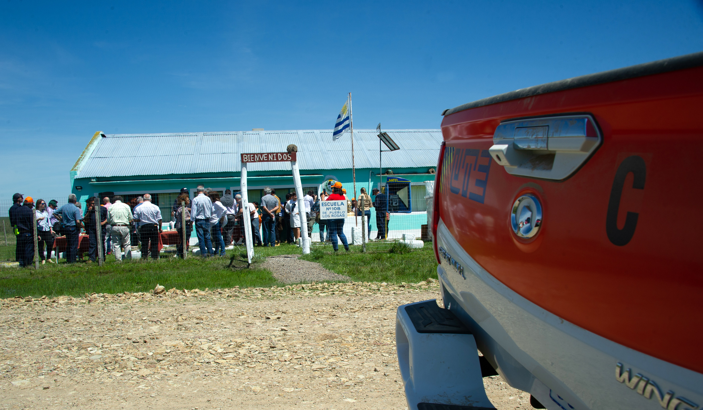 Inauguración de electrificación rural en Tacuarembó