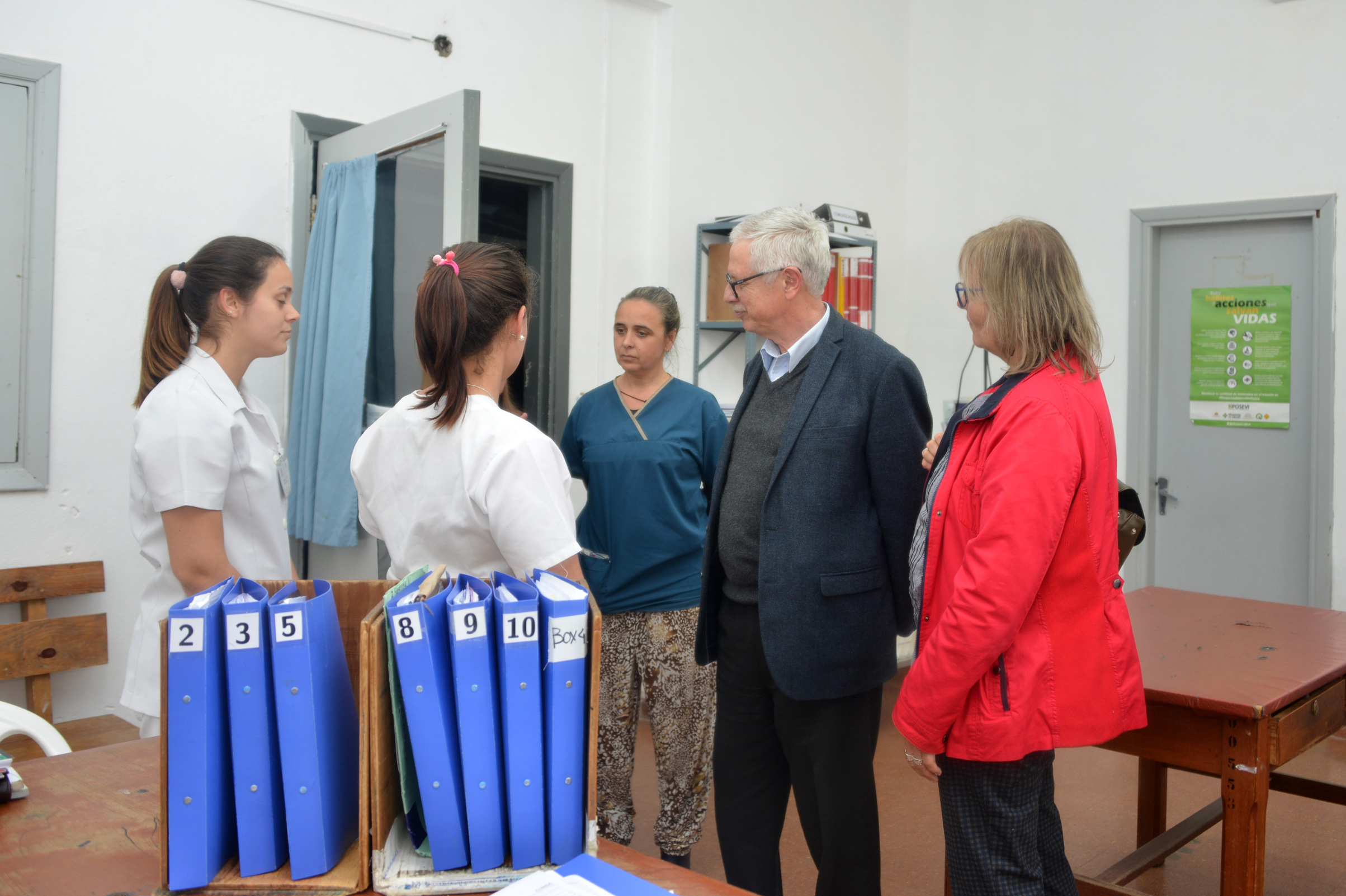 Ministro Jorge Basso encabezó recorrida por hospital de Rocha