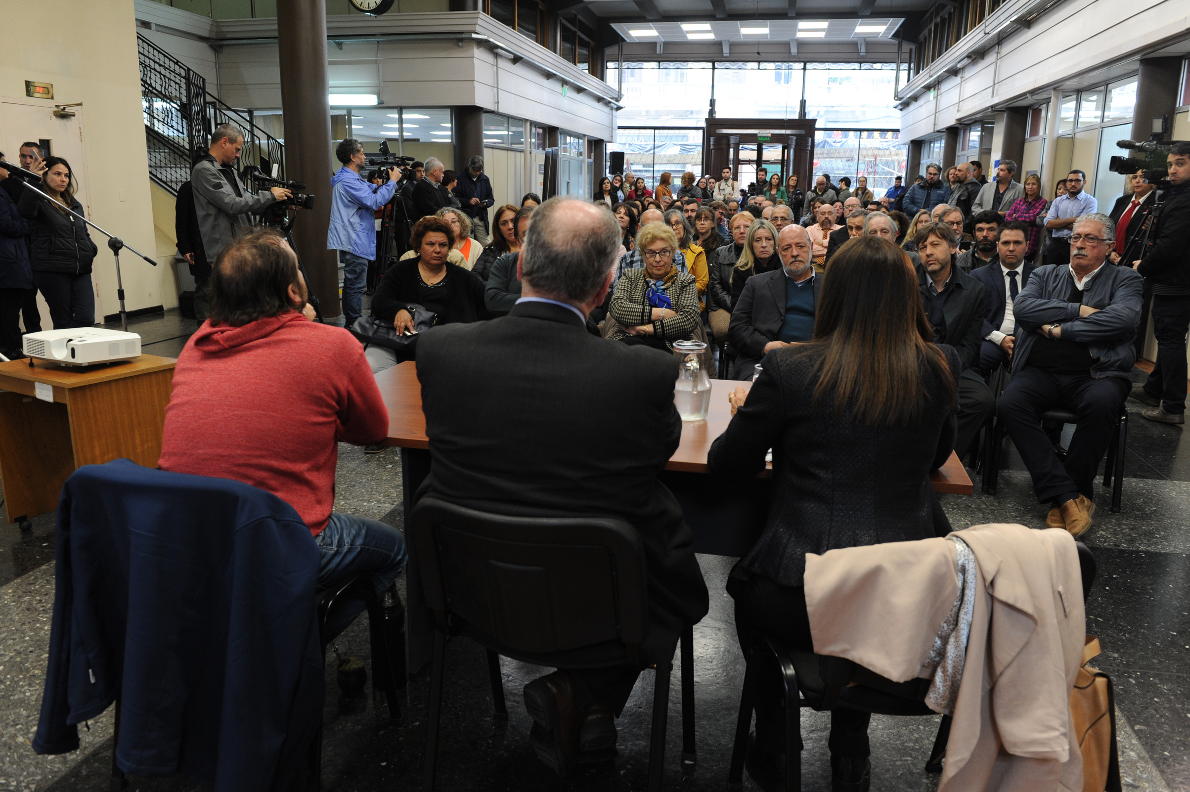 Acto de designación de la sede de la calle 25 de Mayo como Edificio de los Consejos de Salarios