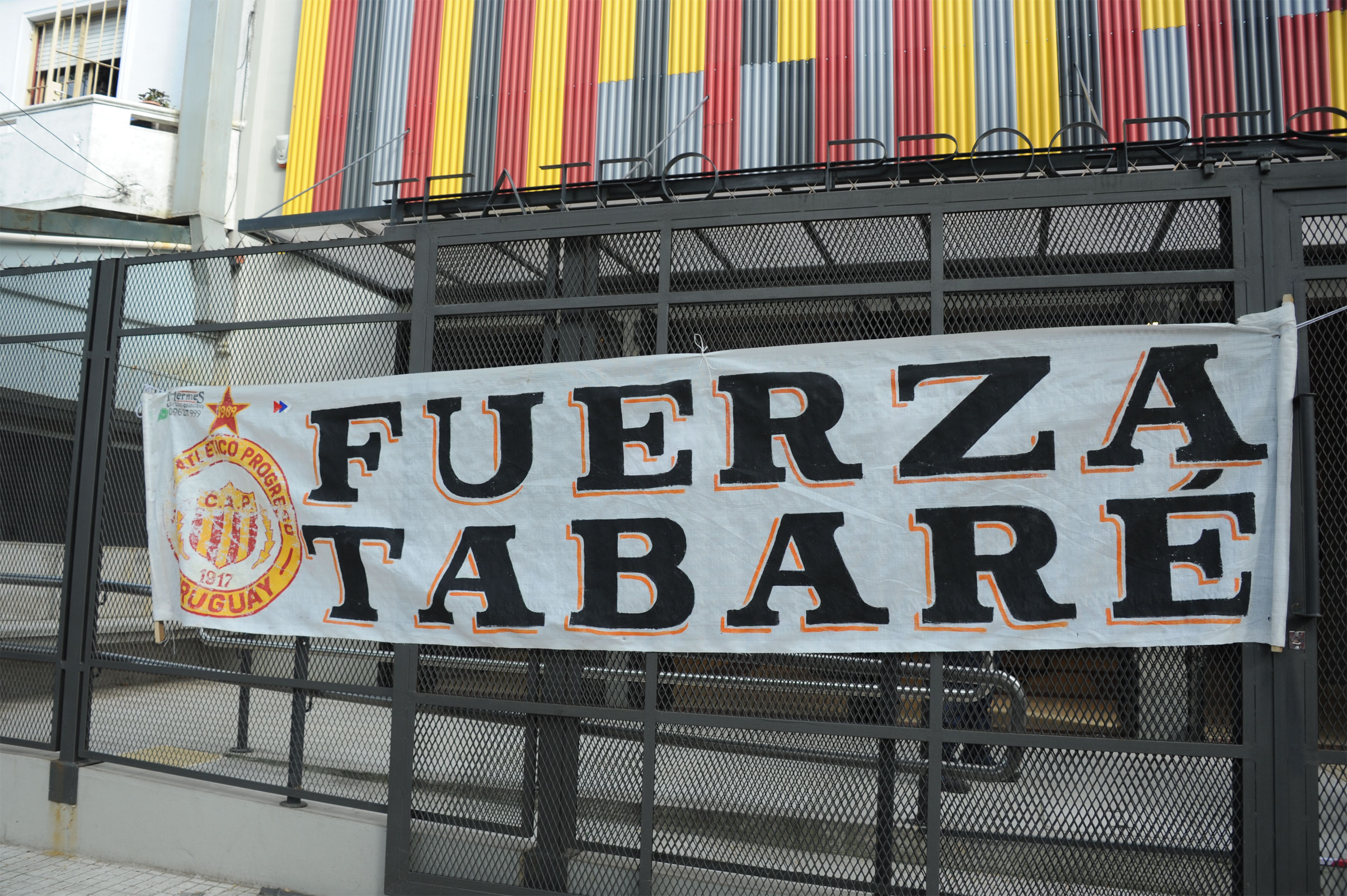 Mensaje de aliento al presidente Tabaré Vázquez
