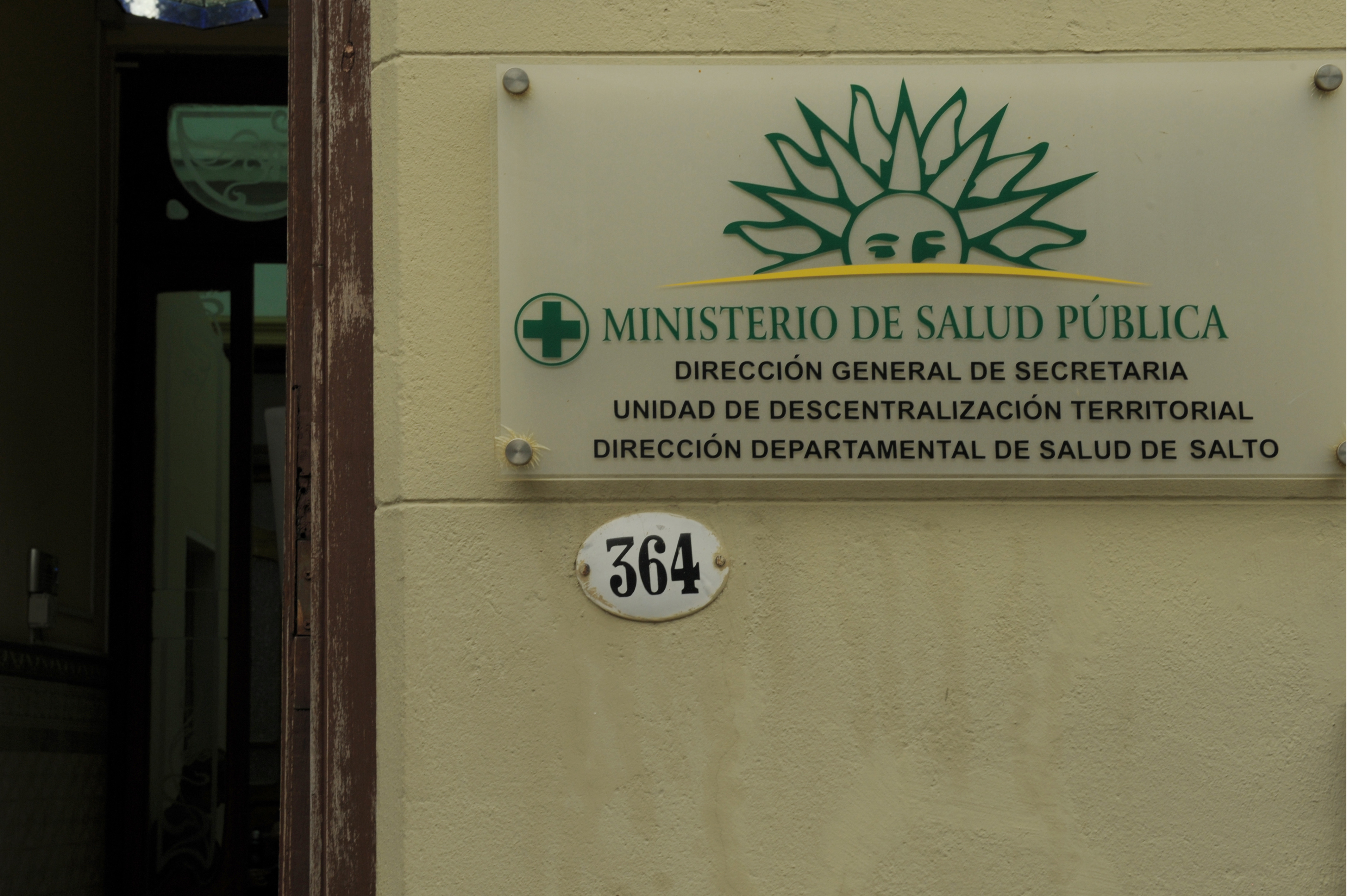 Sede del Ministerio de Salud Pública en Salto
