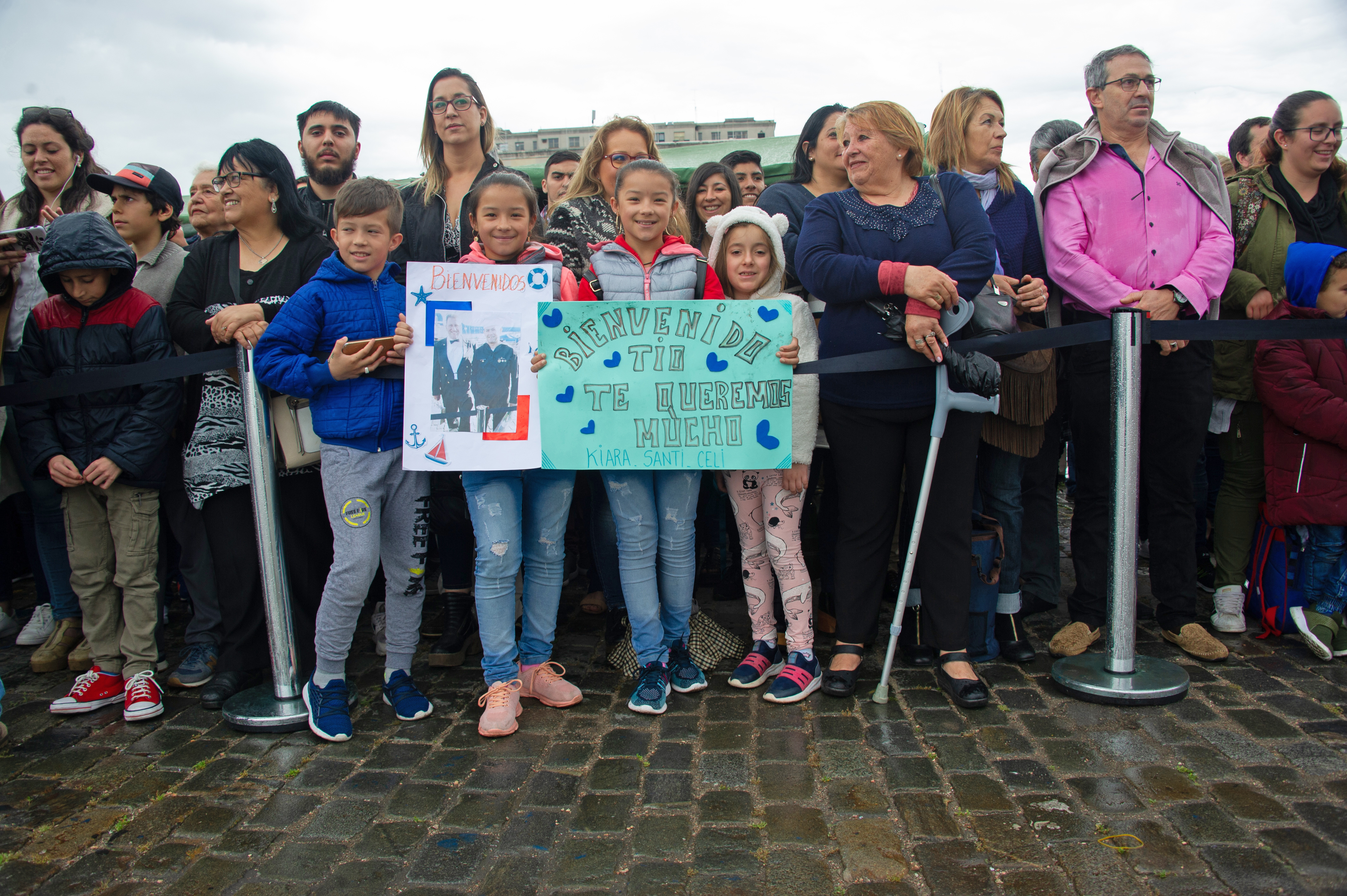 Familiares de la tripulación del “Capitán Miranda”