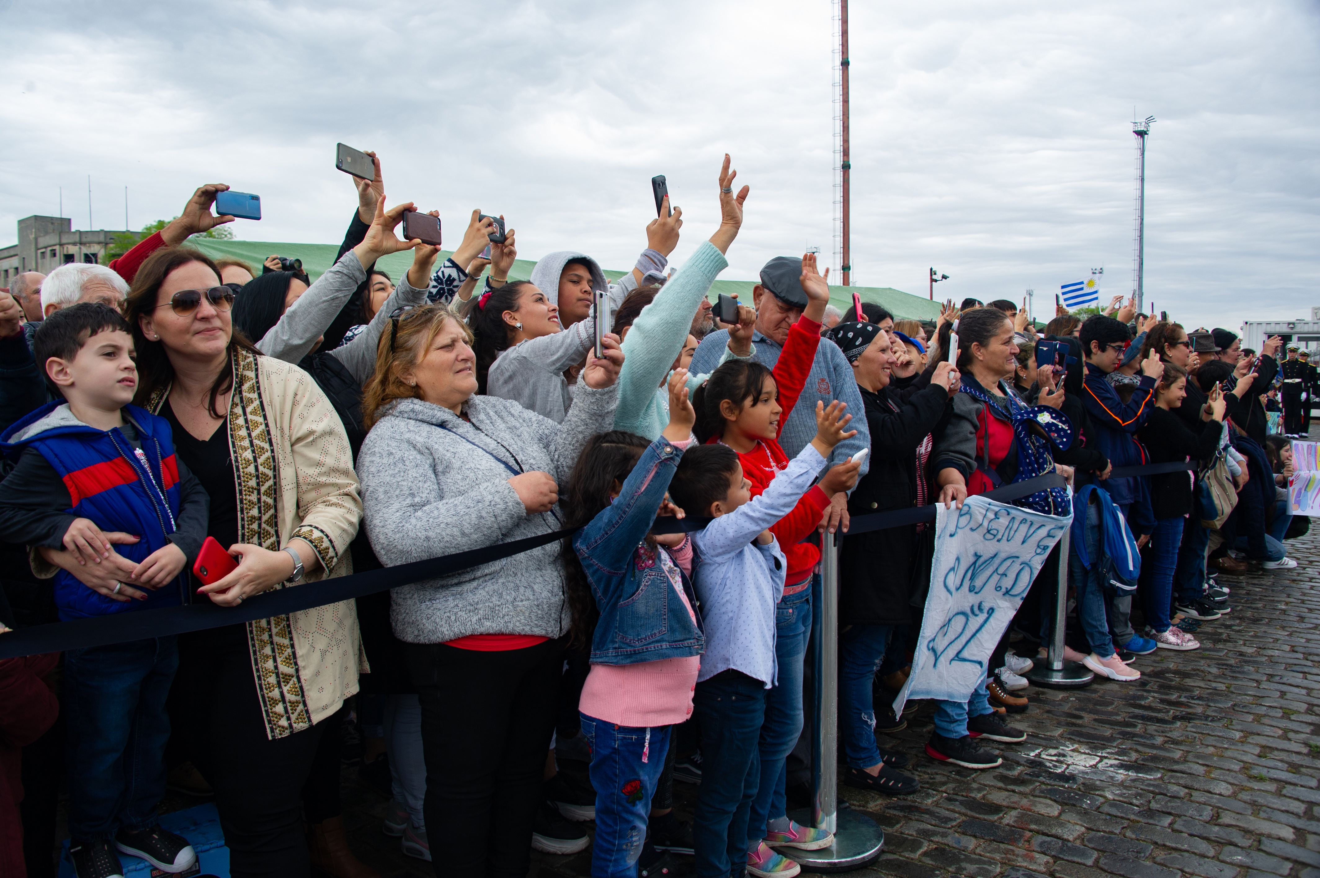 Llegada del “Capitán Miranda” al puerto de Montevideo