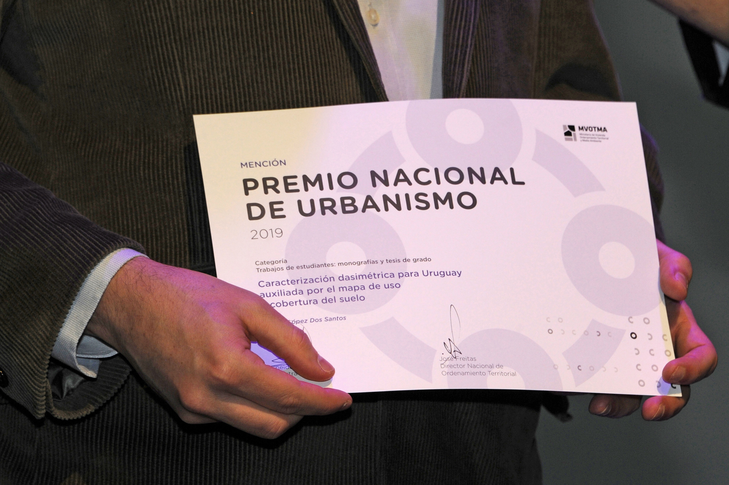 Entrega del Premio Nacional de Urbanismo