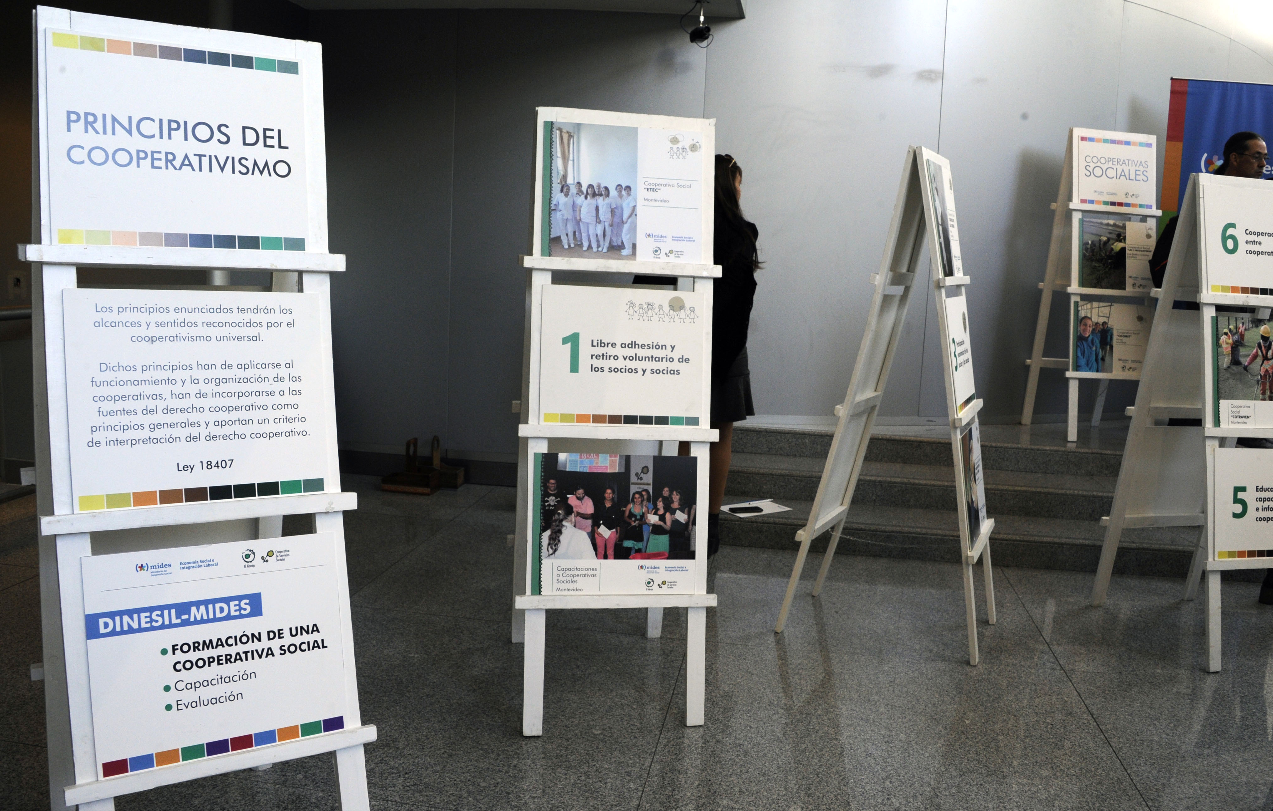 Jornada Cooperativas Sociales en Perspectiva, en el salón de actos de la Torre Ejecutiva