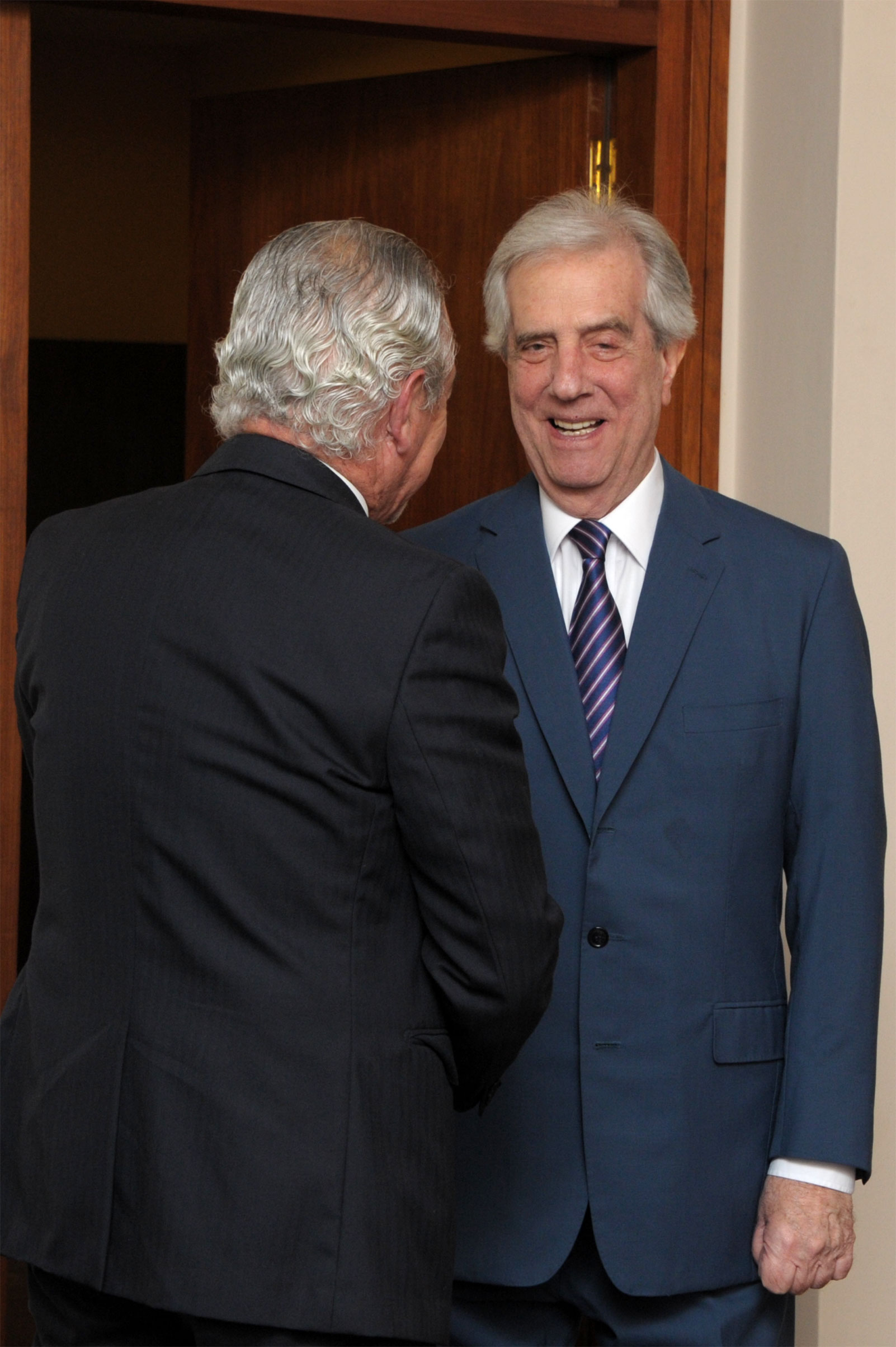 Presidente Tabaré Vázquez se reunió con Embajador Argentino,Mario Barletta y con Coordinadora de ONU, Mireia Villar