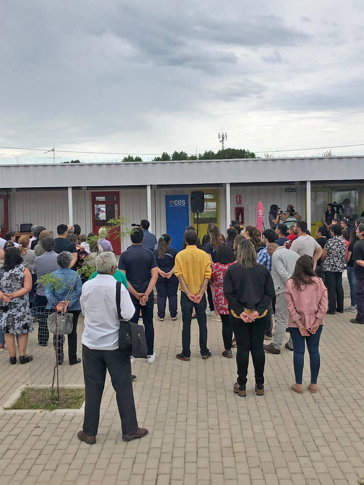 Inauguración de liceo en Juanicó, Canelones