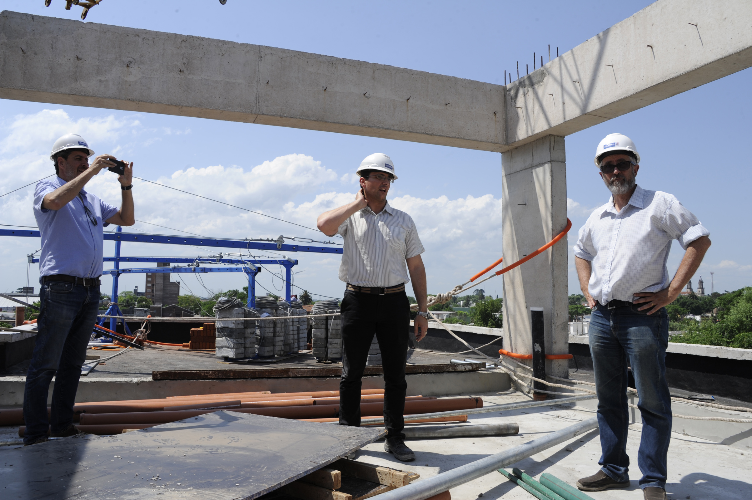 Obras en edificio en Las Piedras