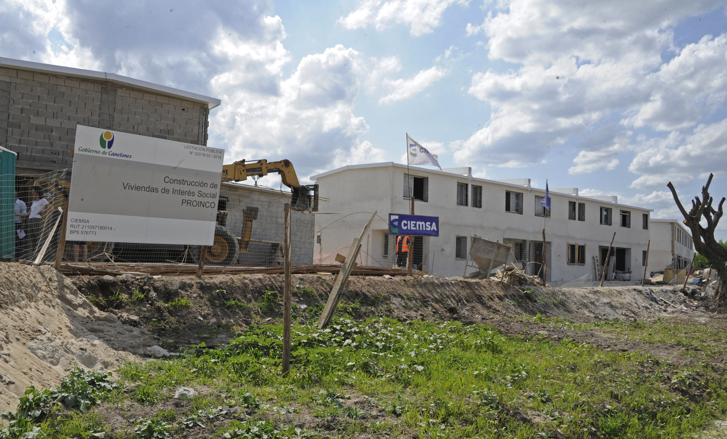 Construcción de viviendas de interés social Proinco