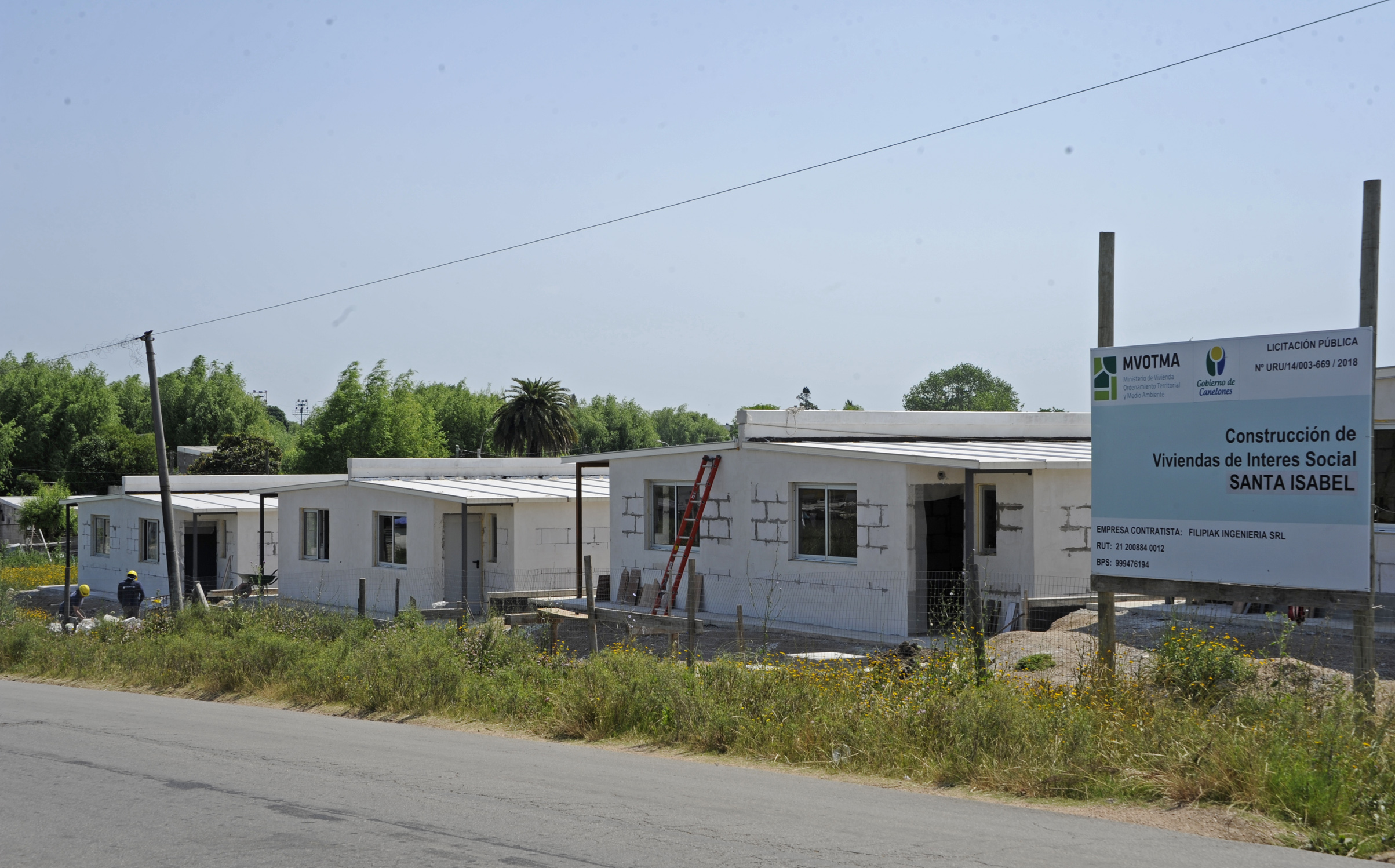 Construcción de viviendas de interés social Santa Isabel