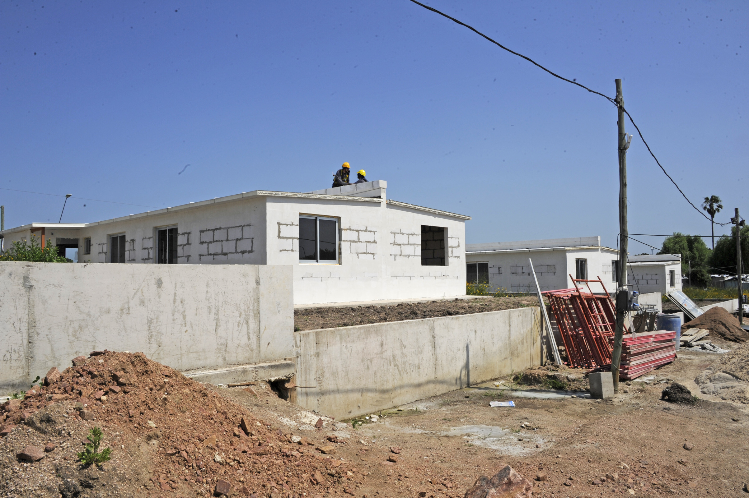 Construcción de viviendas de interés social Santa Isabel