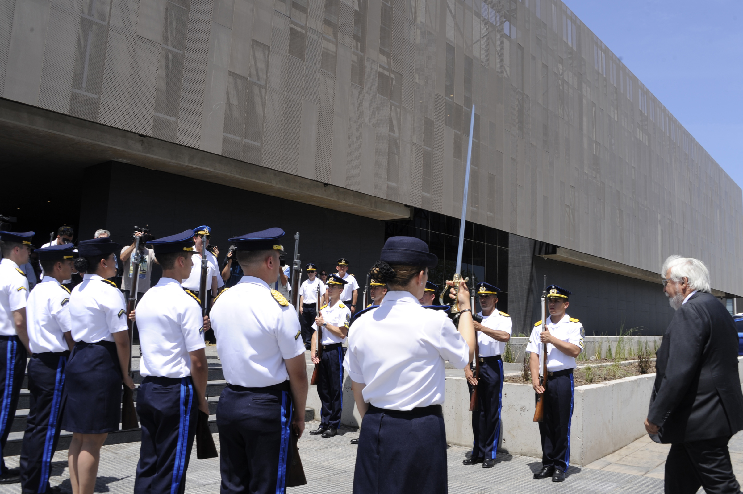 Inauguración de edificio de Jefatura de Policía de Montevideo