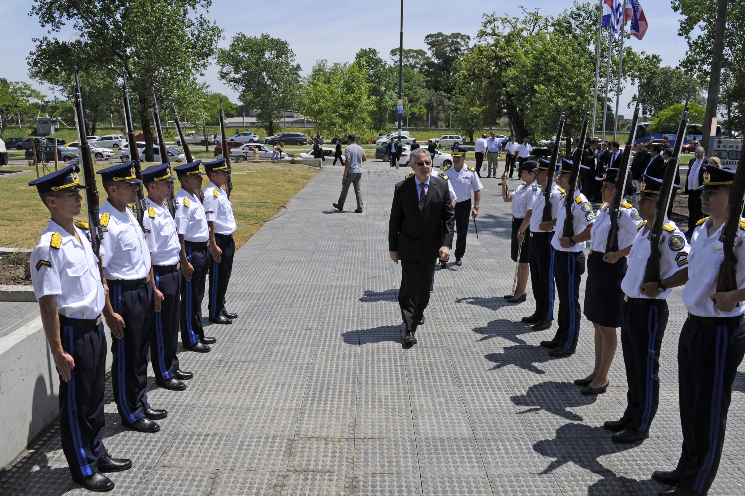 Inauguración de edificio de Jefatura de Policía de Montevideo