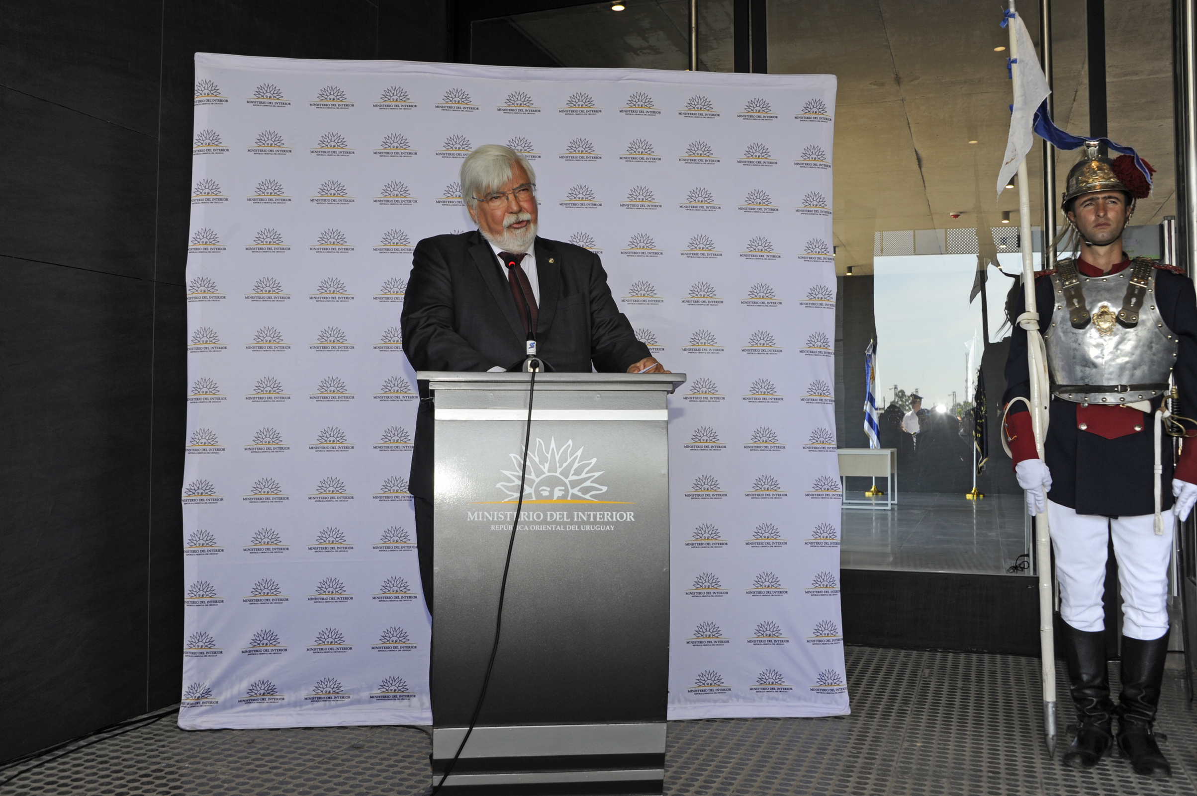 Inauguración de edificio de Jefatura de Policía de Montevideo