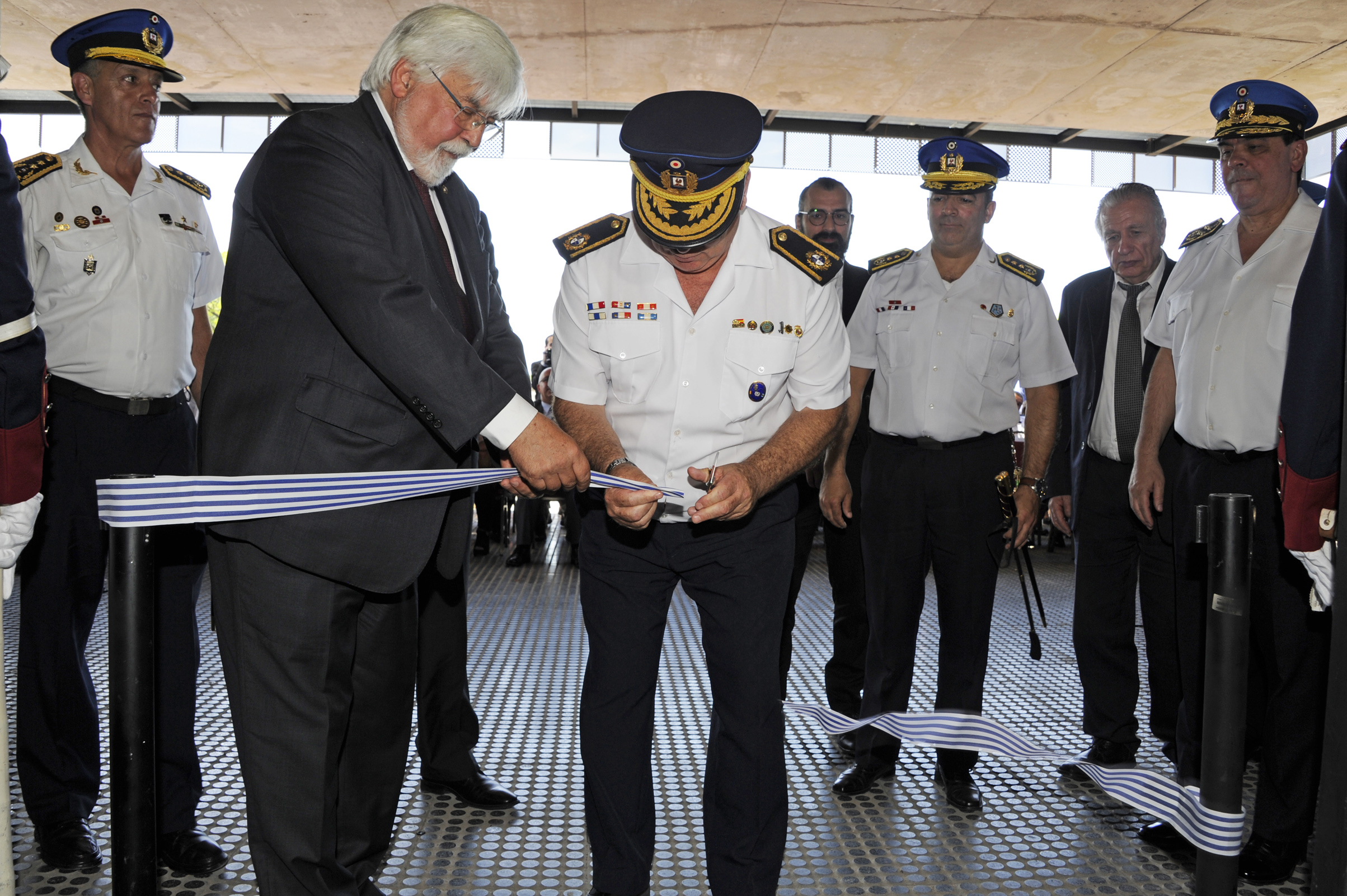 Inauguración de edificio de Jefatura de Policía de Montevideo
