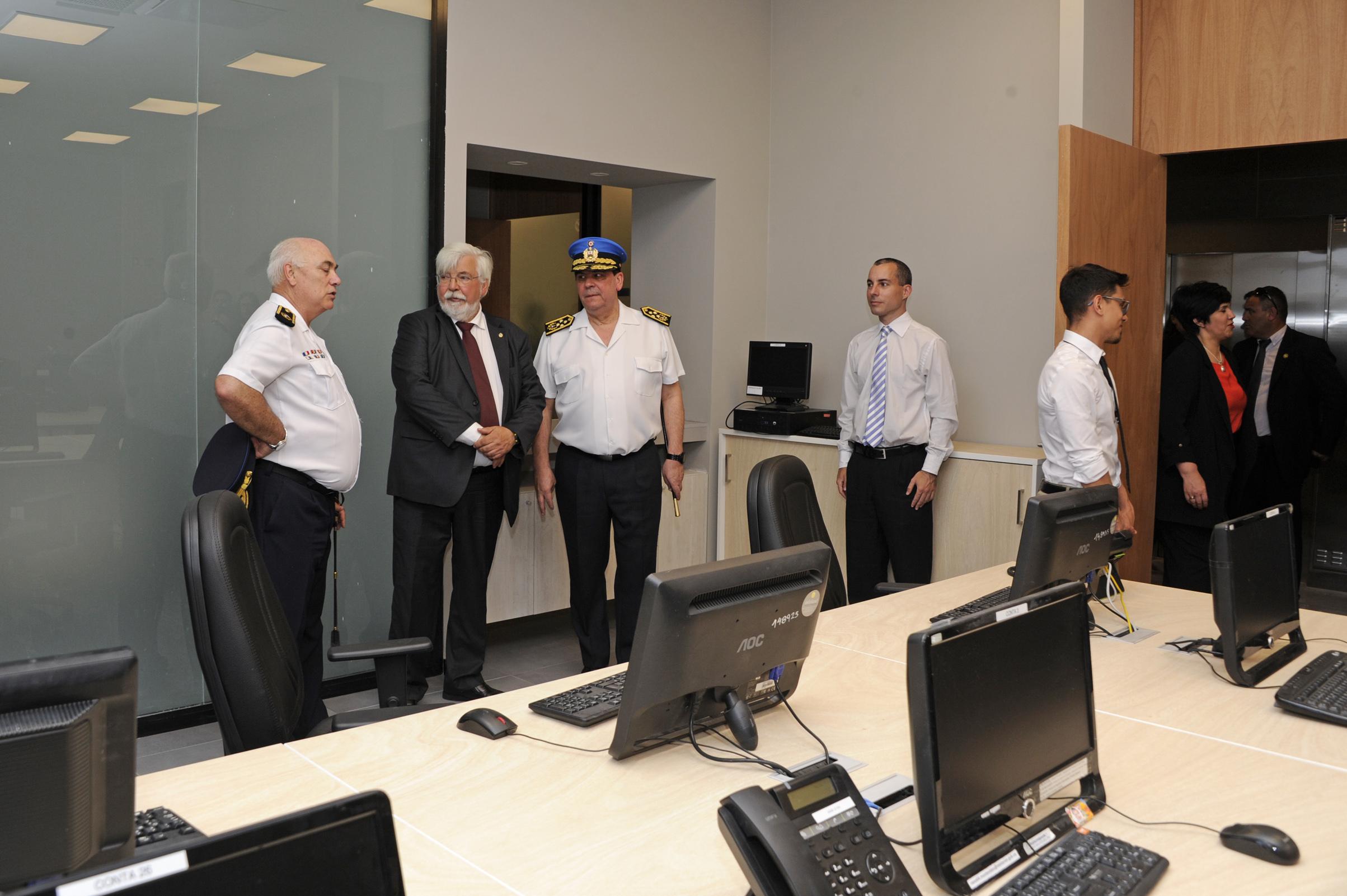 Inauguración de edificio de Jefatura de Policía de Montevideo