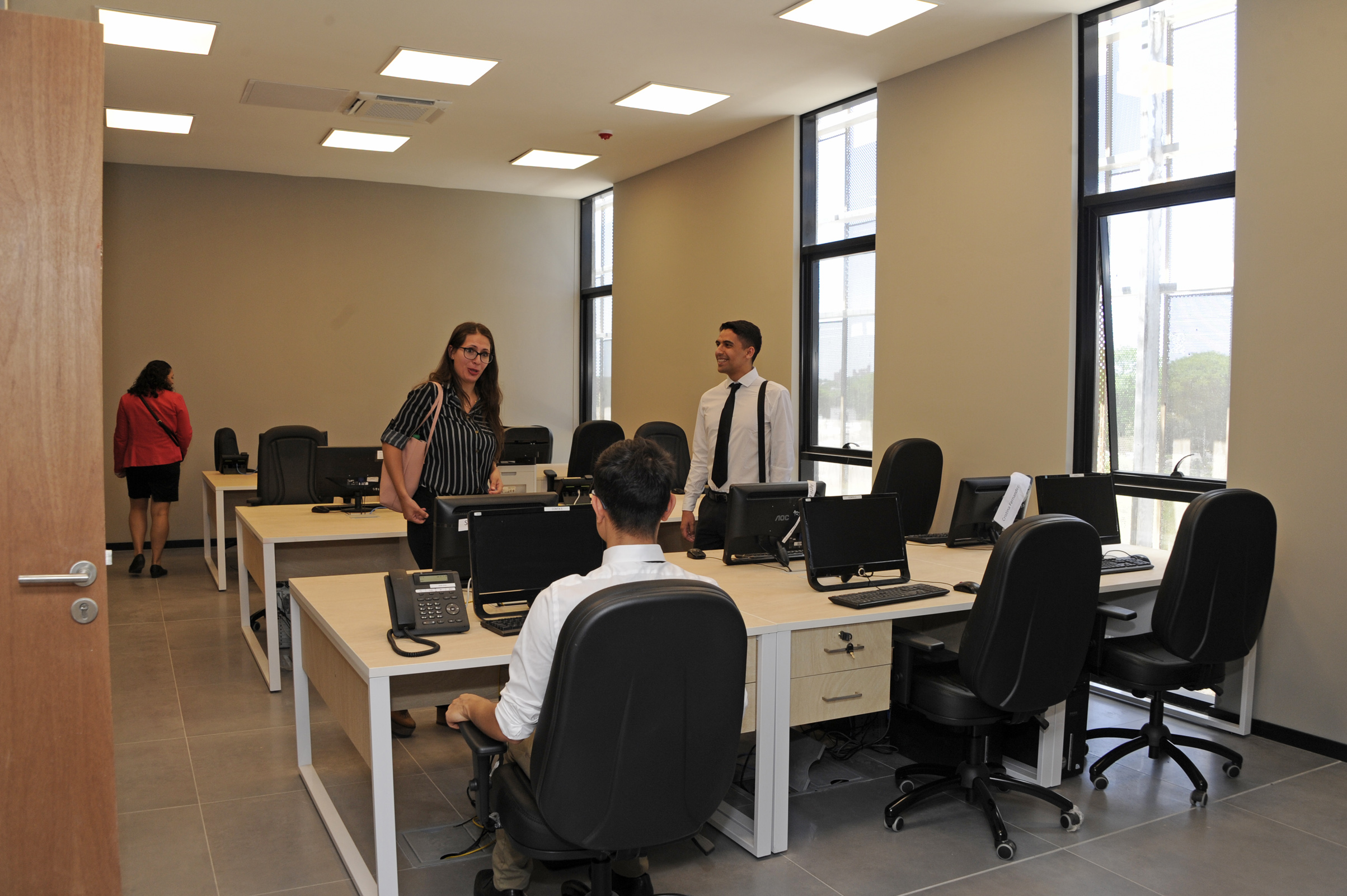 Inauguración de edificio de Jefatura de Policía de Montevideo