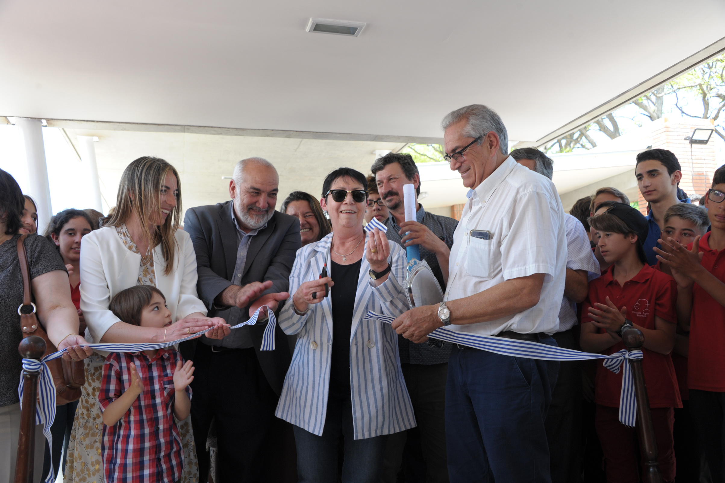 Inauguración de Escuela Agraria de Montes, Canelones