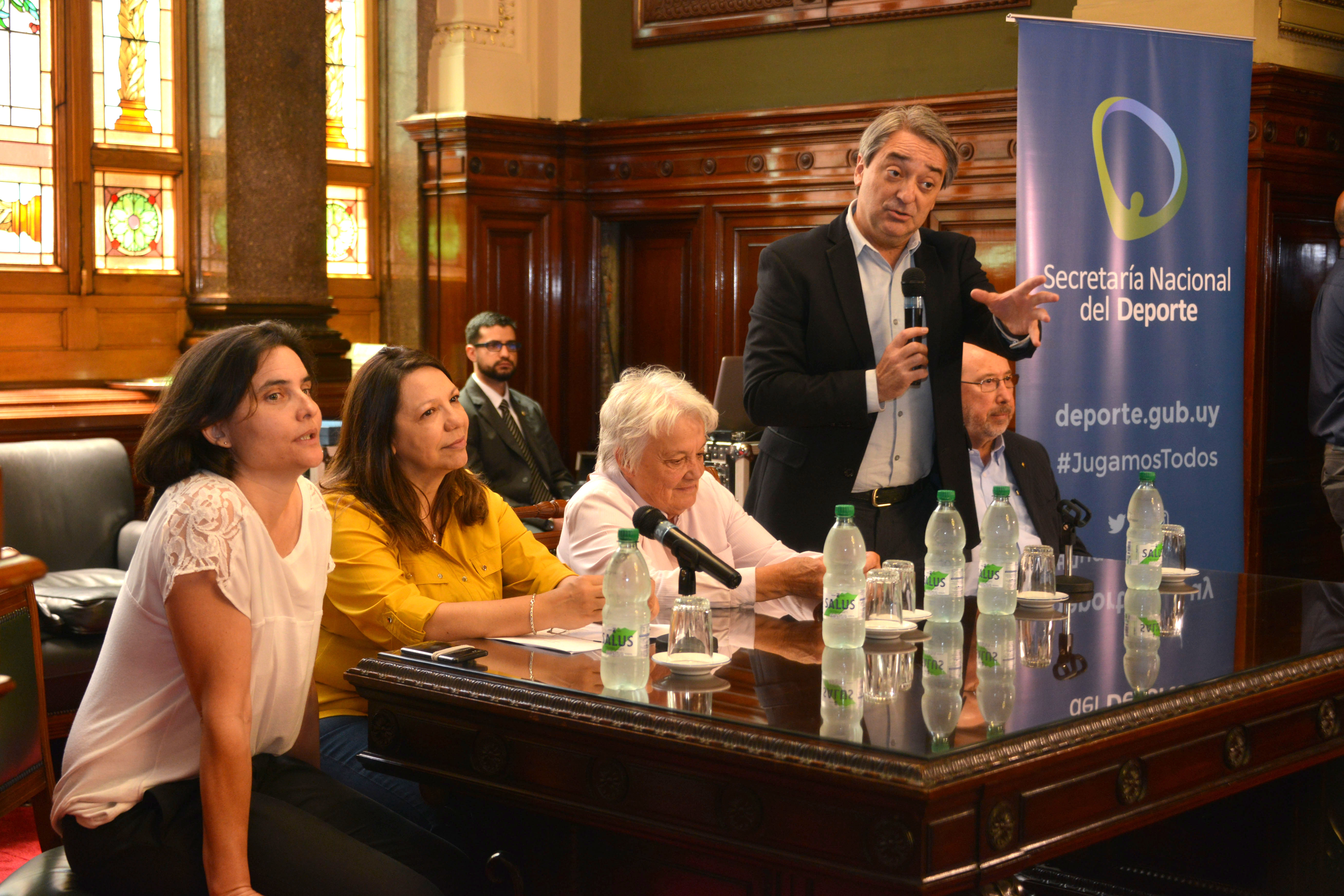 Palabras del secretario nacional del Deporte, Fernando Cáceres