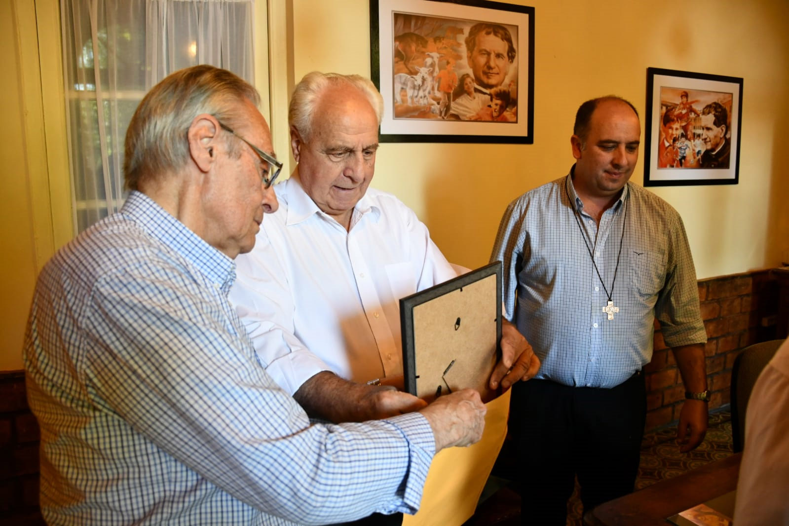 Víctor Rossi en Colegio Pío, Montevideo